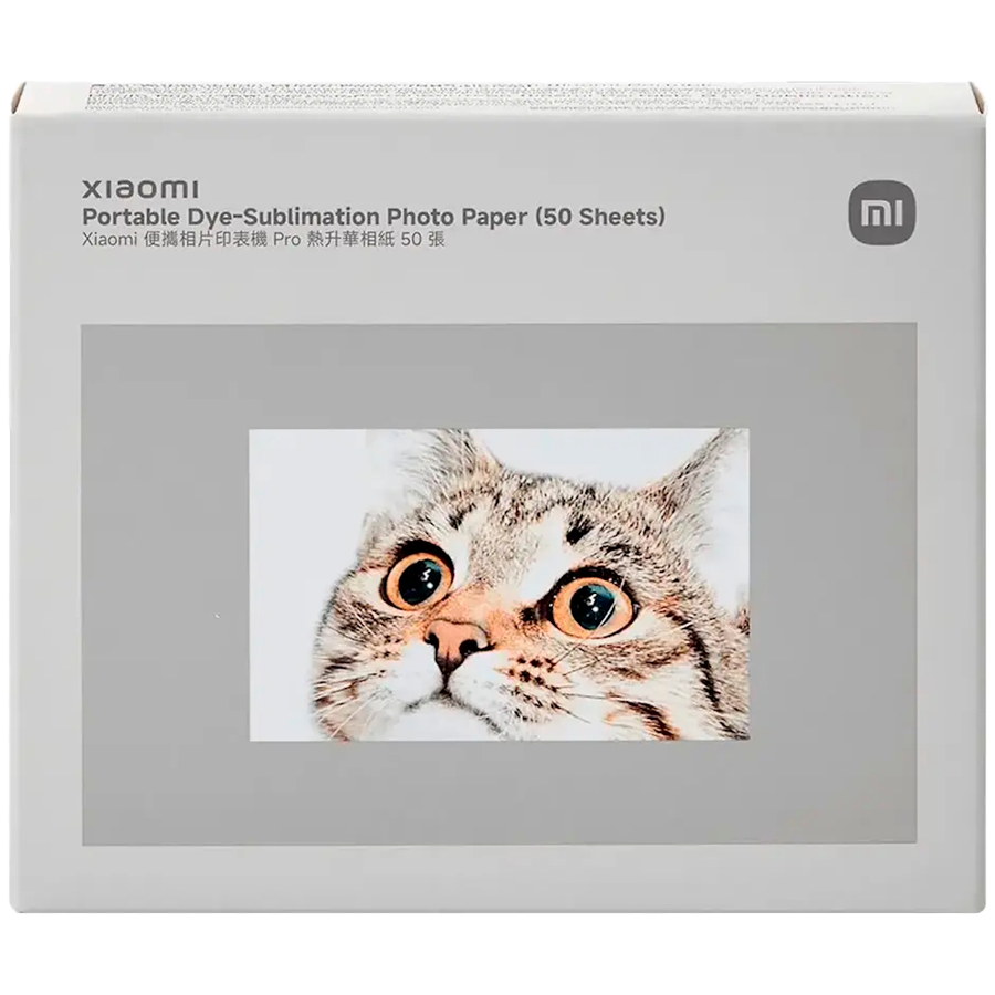 Xiaomi Portable Dye-Sublimation Photo Paper (50 Sheets) thumbnail 1