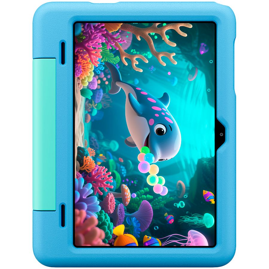 Blackview Tab 20 Kids WiFi 10.1-inch 800x1280 HD 60Hz Unisoc Tiger T310 2Hz 4GB + 64GB 6600mAh  Cam 5MP/8MP WiFi5 Android 15 Bubble Blue thumbnail 1