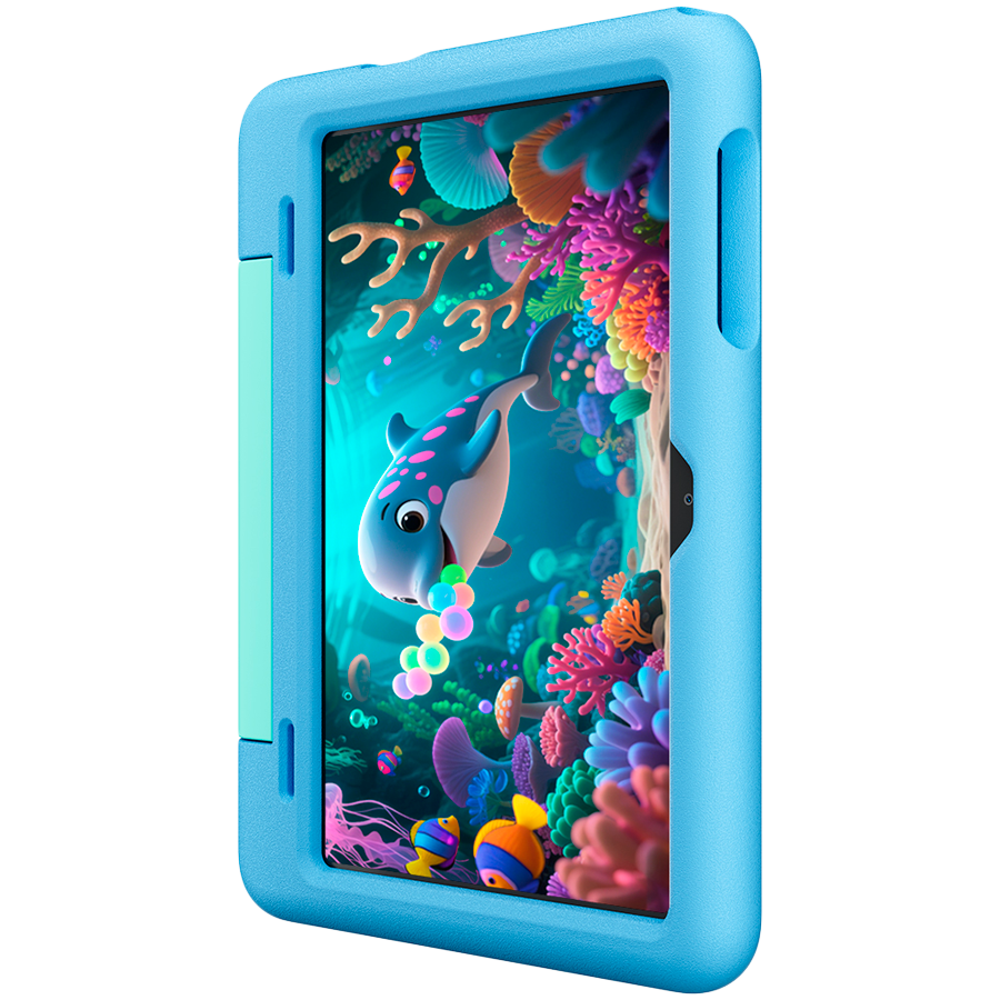 Blackview Tab 20 Kids WiFi 10.1-inch 800x1280 HD 60Hz Unisoc Tiger T310 2Hz 4GB + 64GB 6600mAh  Cam 5MP/8MP WiFi5 Android 15 Bubble Blue thumbnail 3