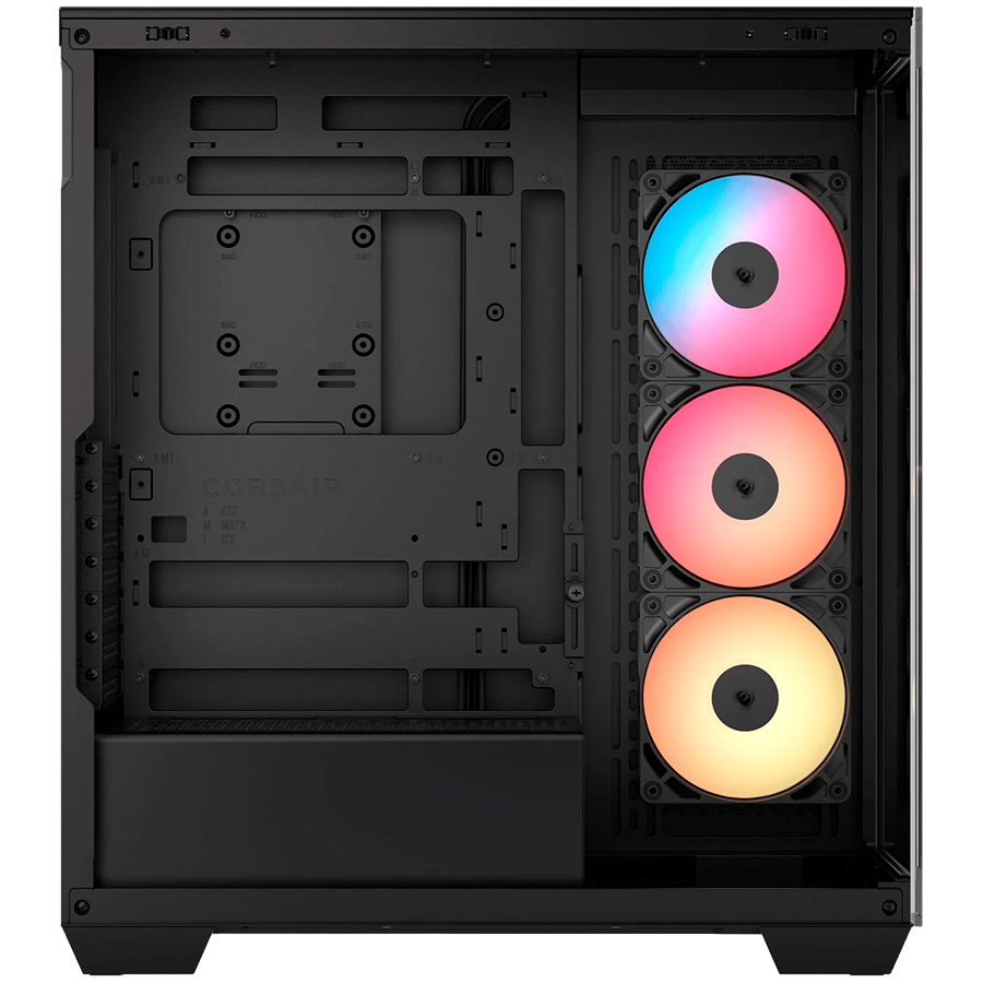 CORSAIR 3500X RSR ARGB Tempered Glass Mid-Tower, Black thumbnail 2