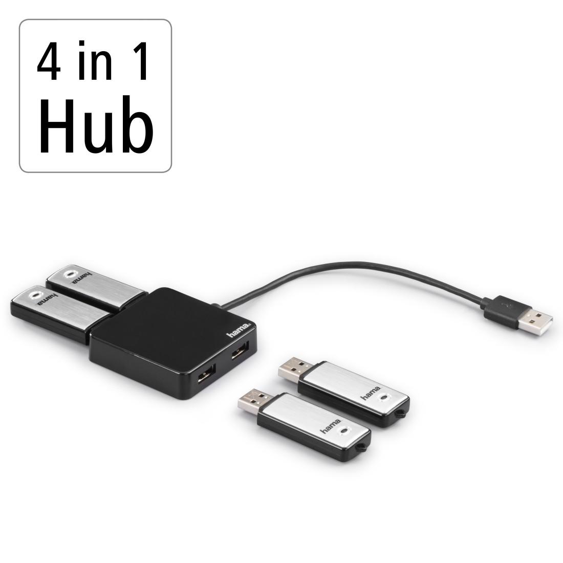 USB хъб, 4 портов, HAMA-200121 thumbnail 3