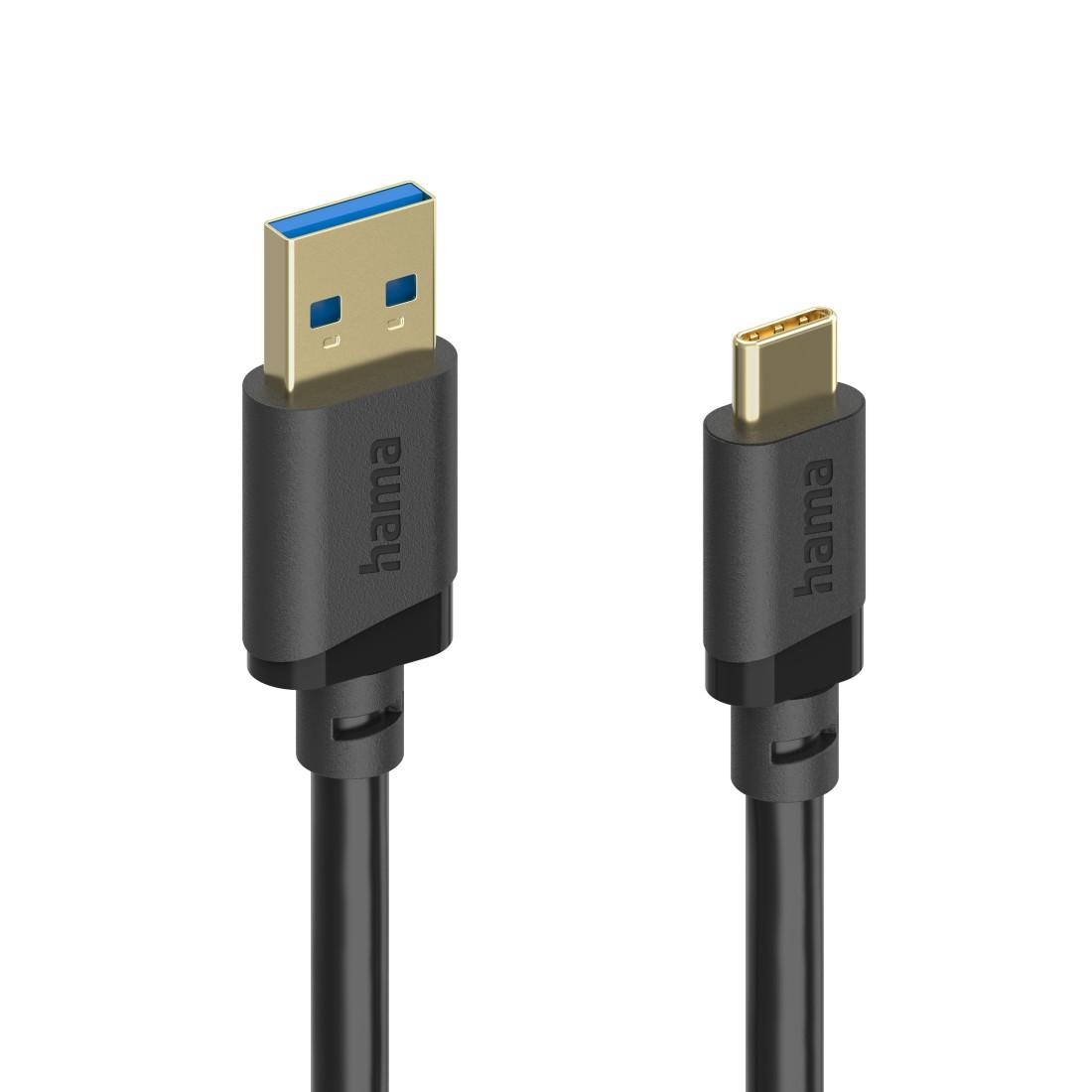 HAMA Кабел USB-A - USB-C 3.2 Gen.1 мъжко, 3.0 м, 5GBit/s thumbnail 4