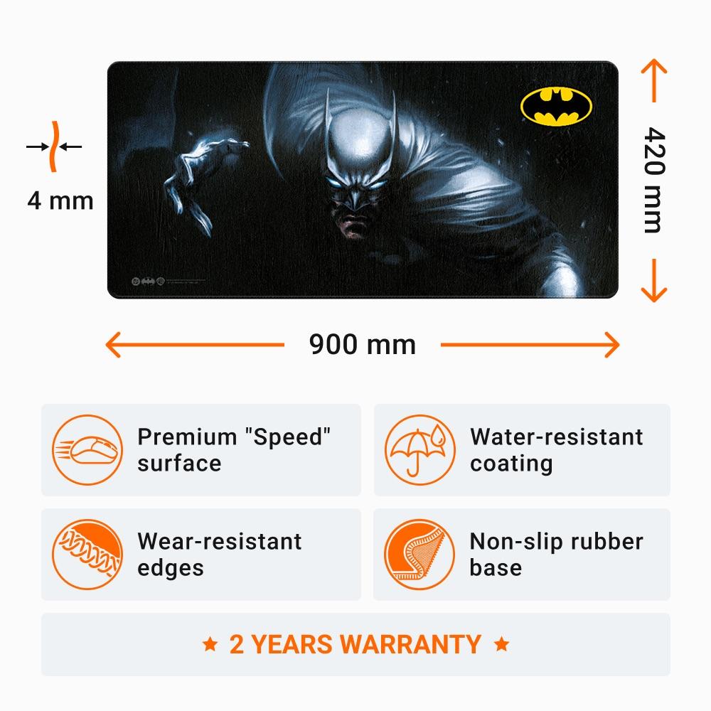 Геймърски пад DC Batman: Mindbomb - Batman aka Bruce Wayne, XL thumbnail 2
