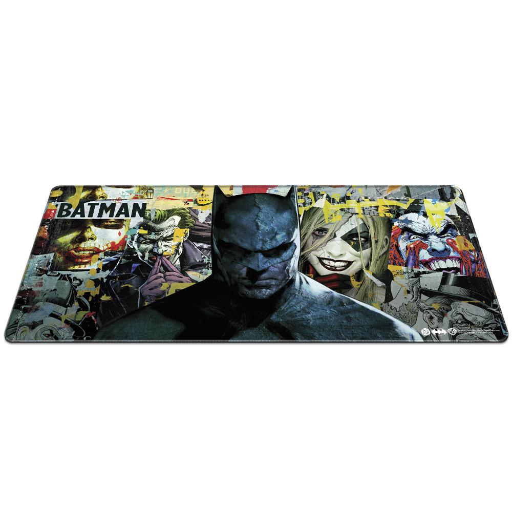 Геймърски пад DC Batman: Torn Collage - Batman and Villains, XL thumbnail 1