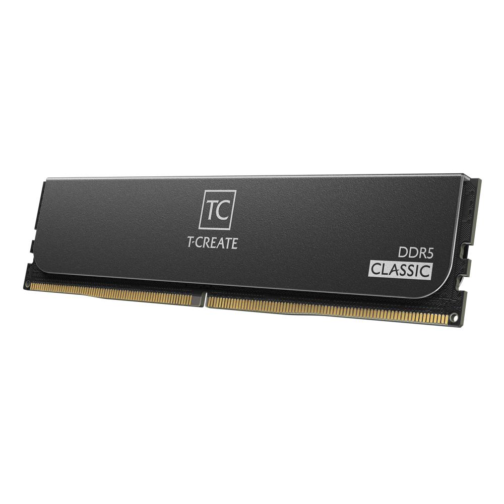 Памет Team Group T-Create Classic Black DDR5 32GB (2x16GB) 6000MHz CL48 - AMD Expo, Intel XMP thumbnail 1
