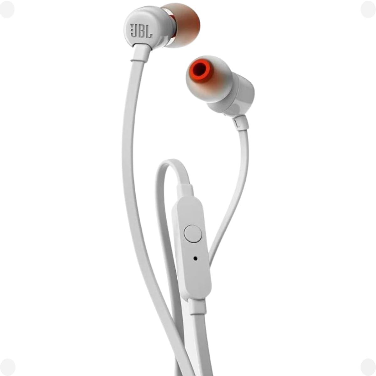 Слушалки JBL TUNE 110 - Бял thumbnail 2
