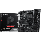 MSI PRO B550M-P, M-ATX, Socket AM4, 4 DIMM, Dual Channel DDR4 up to 4400+(OC)MHz, 1x PCIe 4.0 x16 slot, 2x M.2 slots, 4x USB 3.2 Gen 1, 2x USB 2.0, 1x HDMI,1x DP, 1x VGA, 1G LAN, 7.1 Audio, 3Y