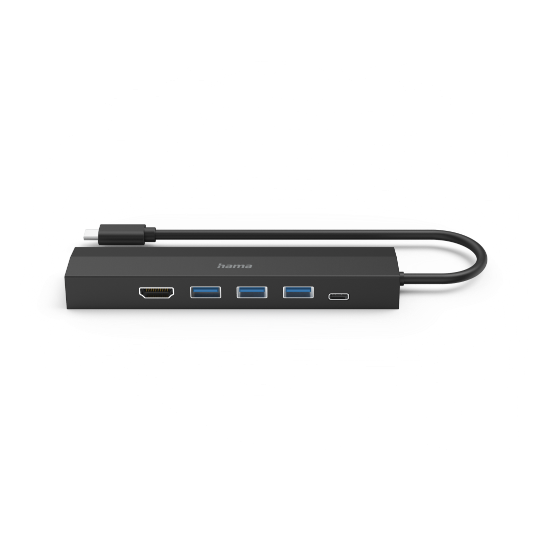 USB-C хъб HAMA, мултипорт, 6 порта, 3 x USB-A, USB-C, HDMI, LAN/Ethernet thumbnail 2