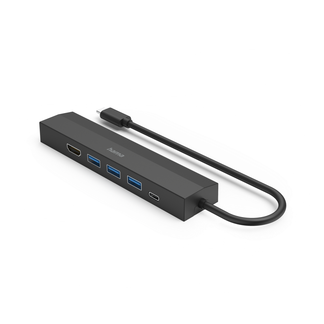 USB-C хъб HAMA, мултипорт, 6 порта, 3 x USB-A, USB-C, HDMI, LAN/Ethernet thumbnail 6