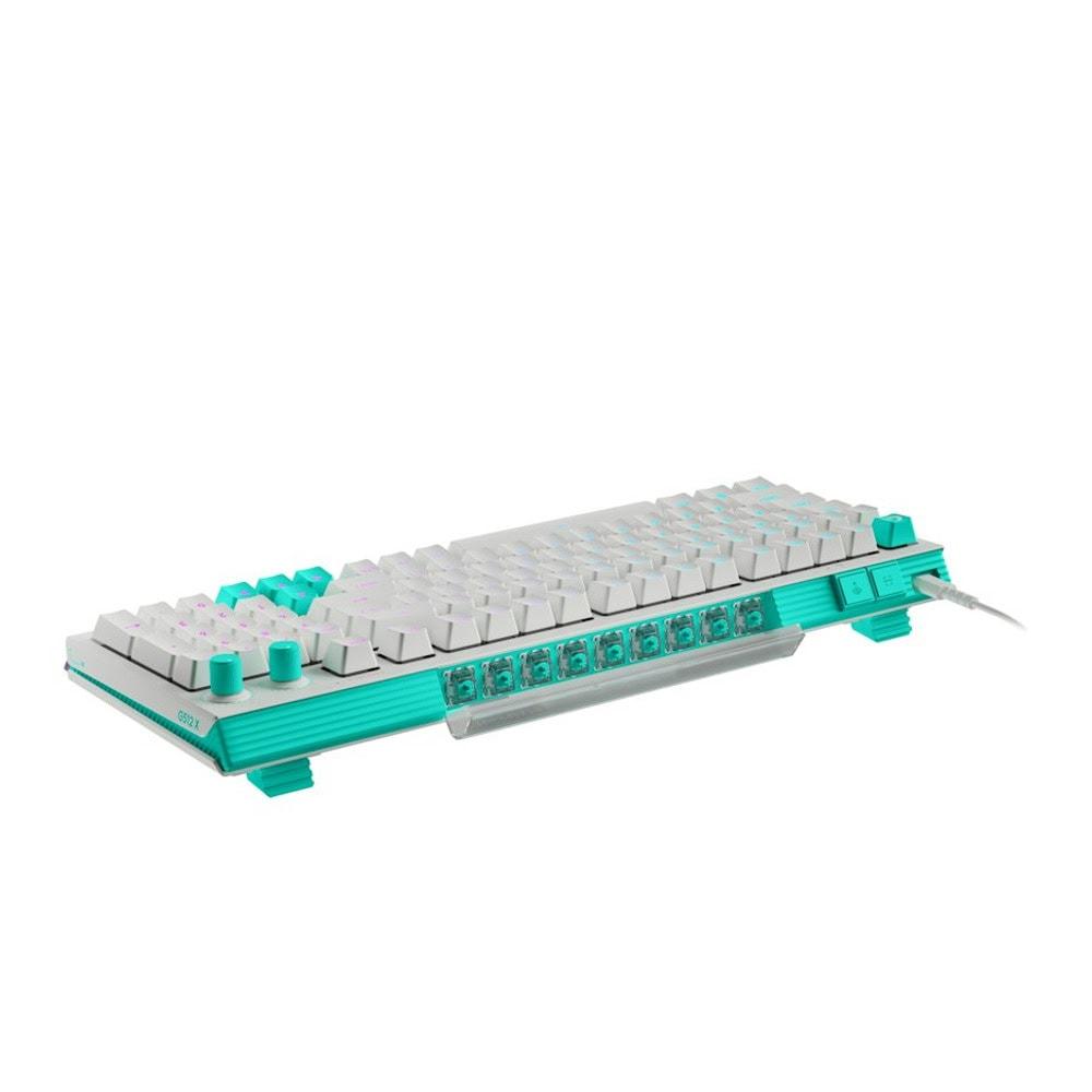 Геймърска механична клавиатура Logitech G512 X 98 - Dual Swap Analog/Mechanical Switch - White thumbnail 1