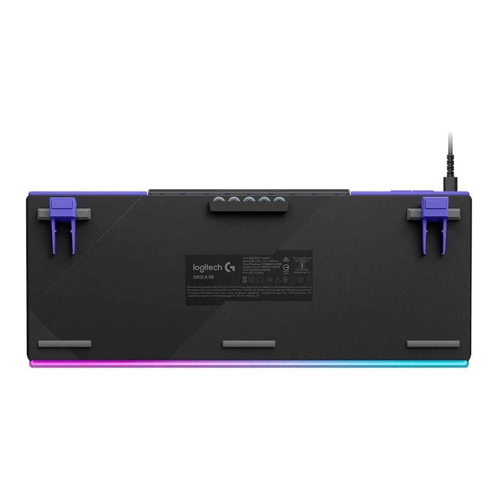 Геймърска механична клавиатура Logitech G512 X 98 - Dual Swap Analog/Mechanical Switch - Black thumbnail 3