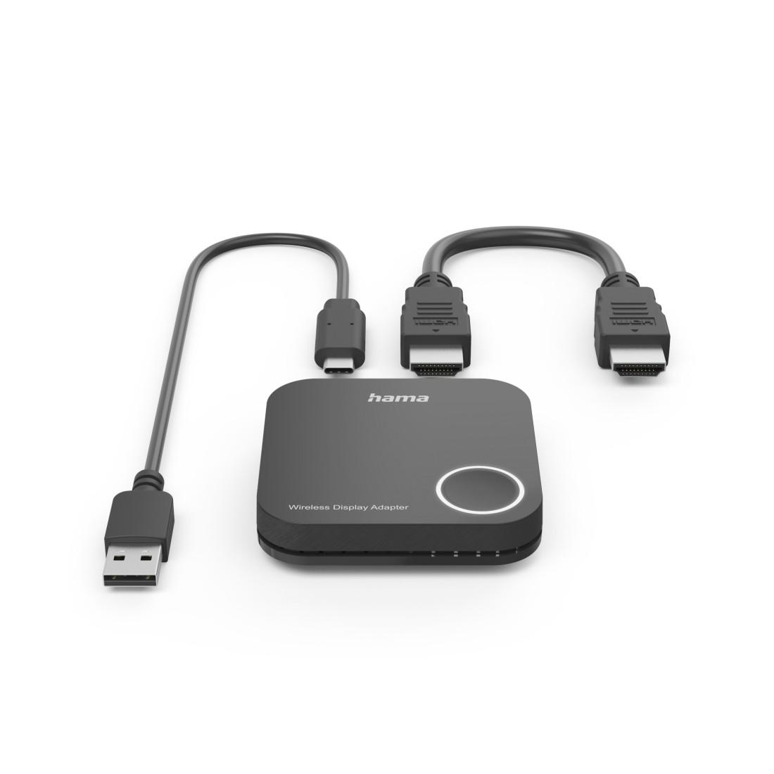 HAMA Безжичен HDMI адаптер за дисплей, Full HD 1080p, вкл. кабел thumbnail 2