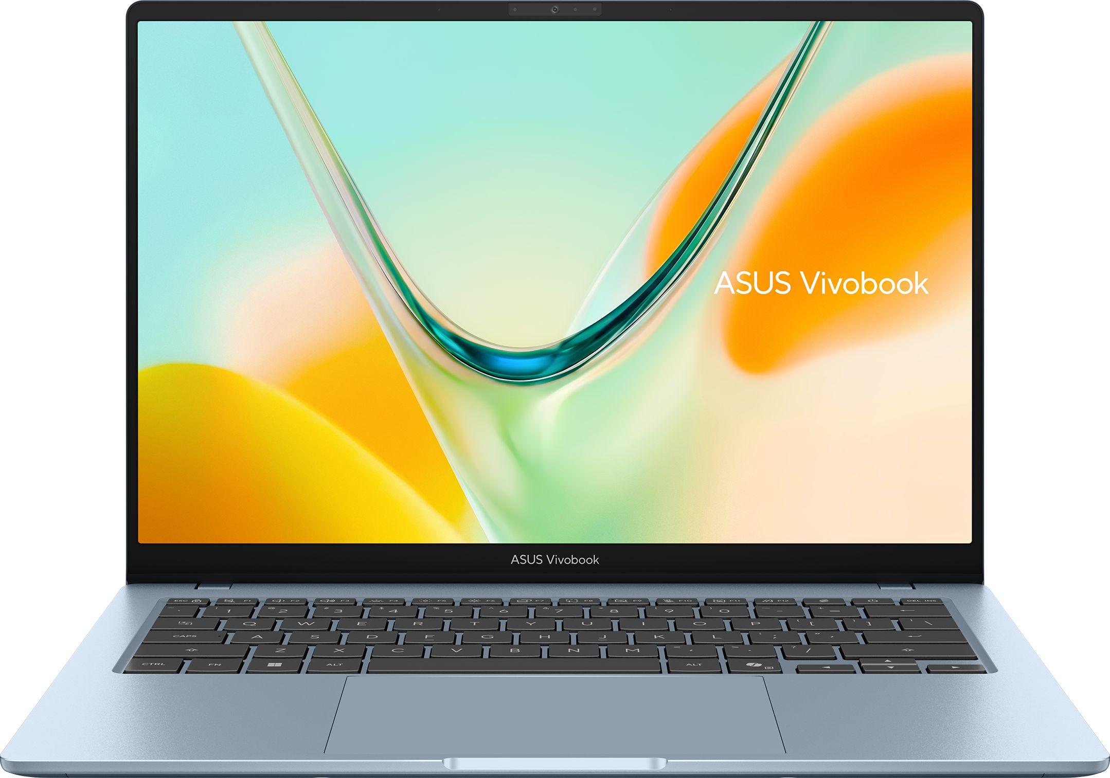 Лаптоп ASUS Vivobook S14 S5408QA-TM274W - 14.0"  IPS Full HD+, Qualcomm Snapdragon X X1-26-101, 8GB LPDDR5X, 256GB SSD - Win11 Home thumbnail 1