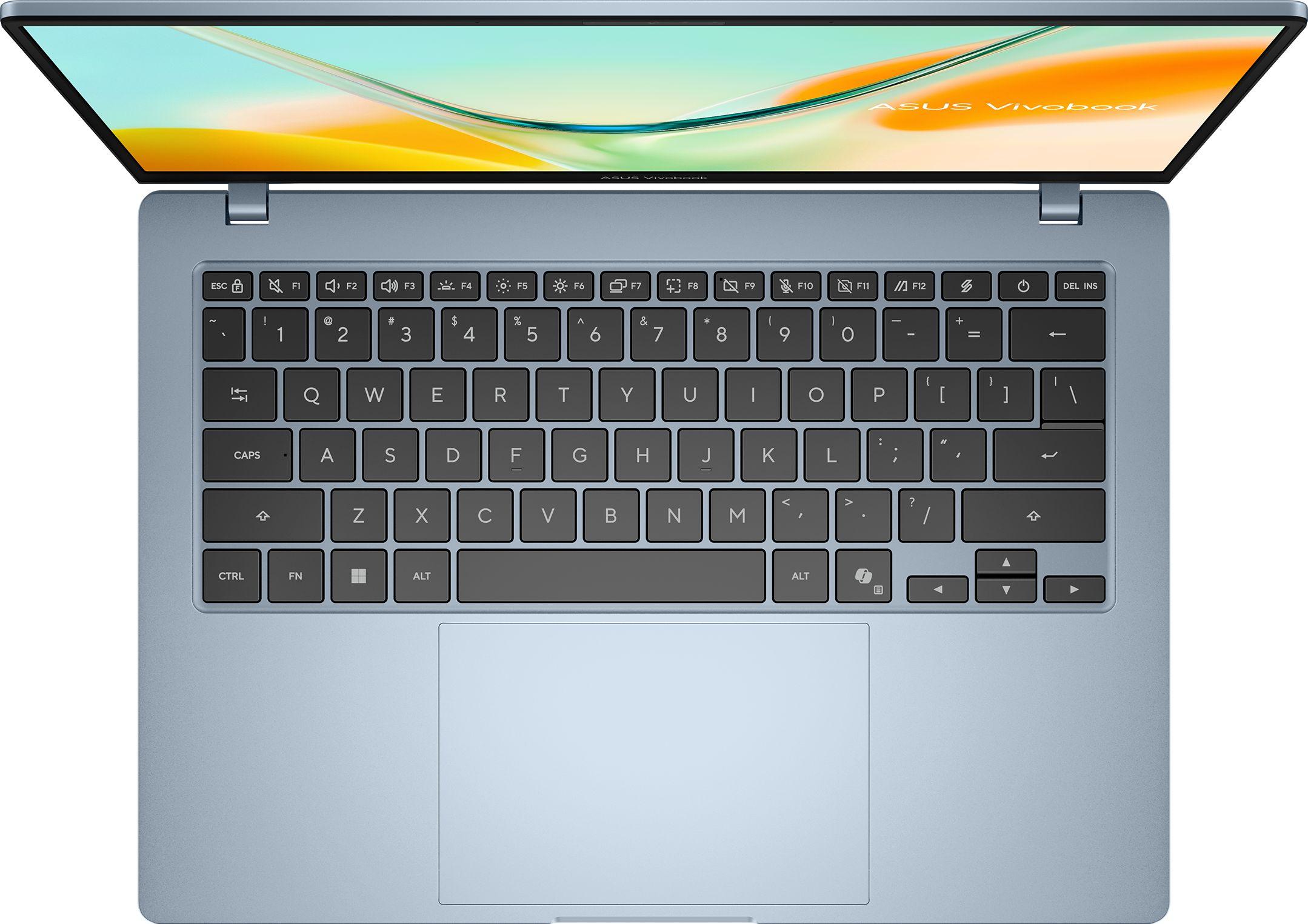 Лаптоп ASUS Vivobook S14 S5408QA-TM274W - 14.0"  IPS Full HD+, Qualcomm Snapdragon X X1-26-101, 8GB LPDDR5X, 256GB SSD - Win11 Home thumbnail 2