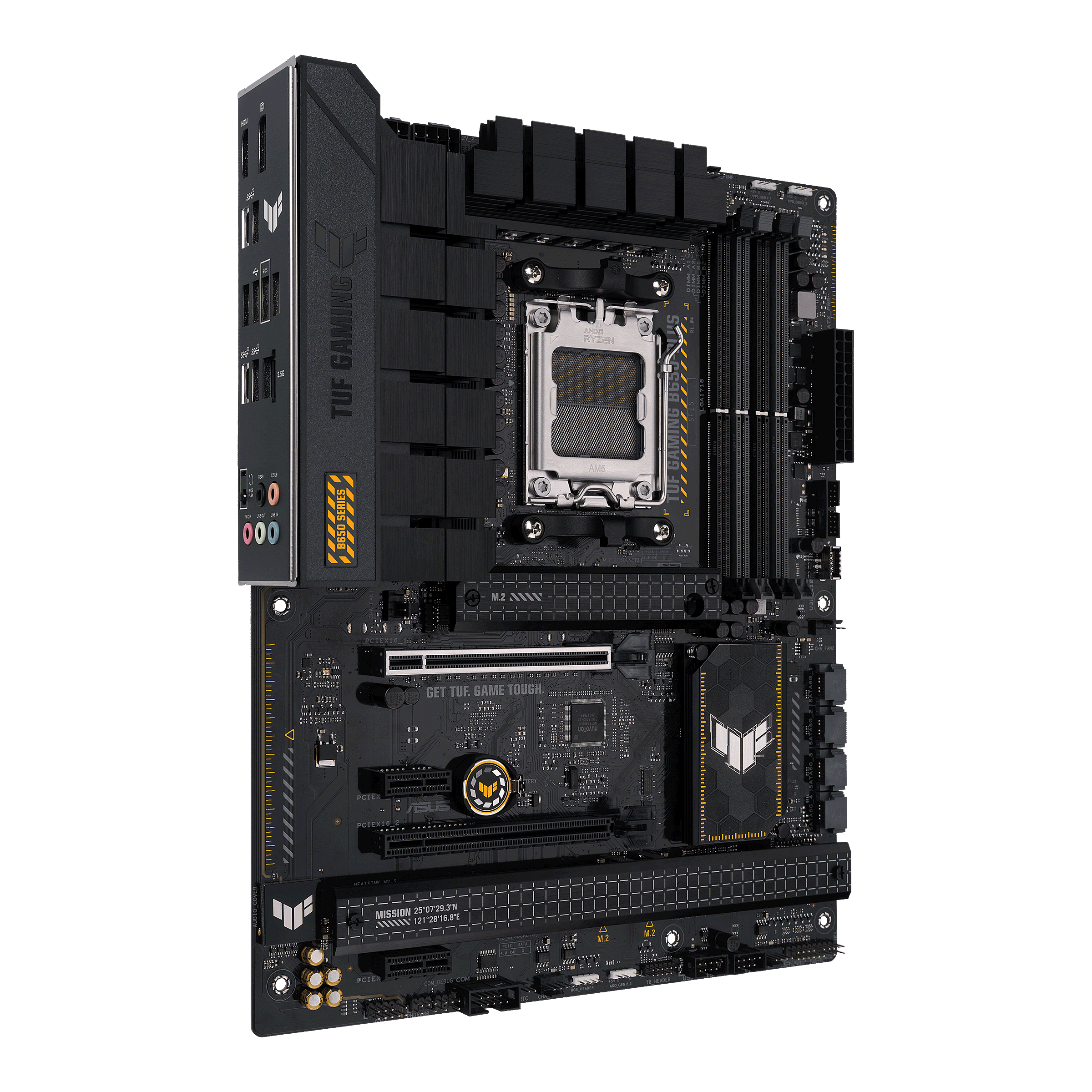 Дънна платка ASUS TUF GAMING B650-PLUS socket AM5 thumbnail 1