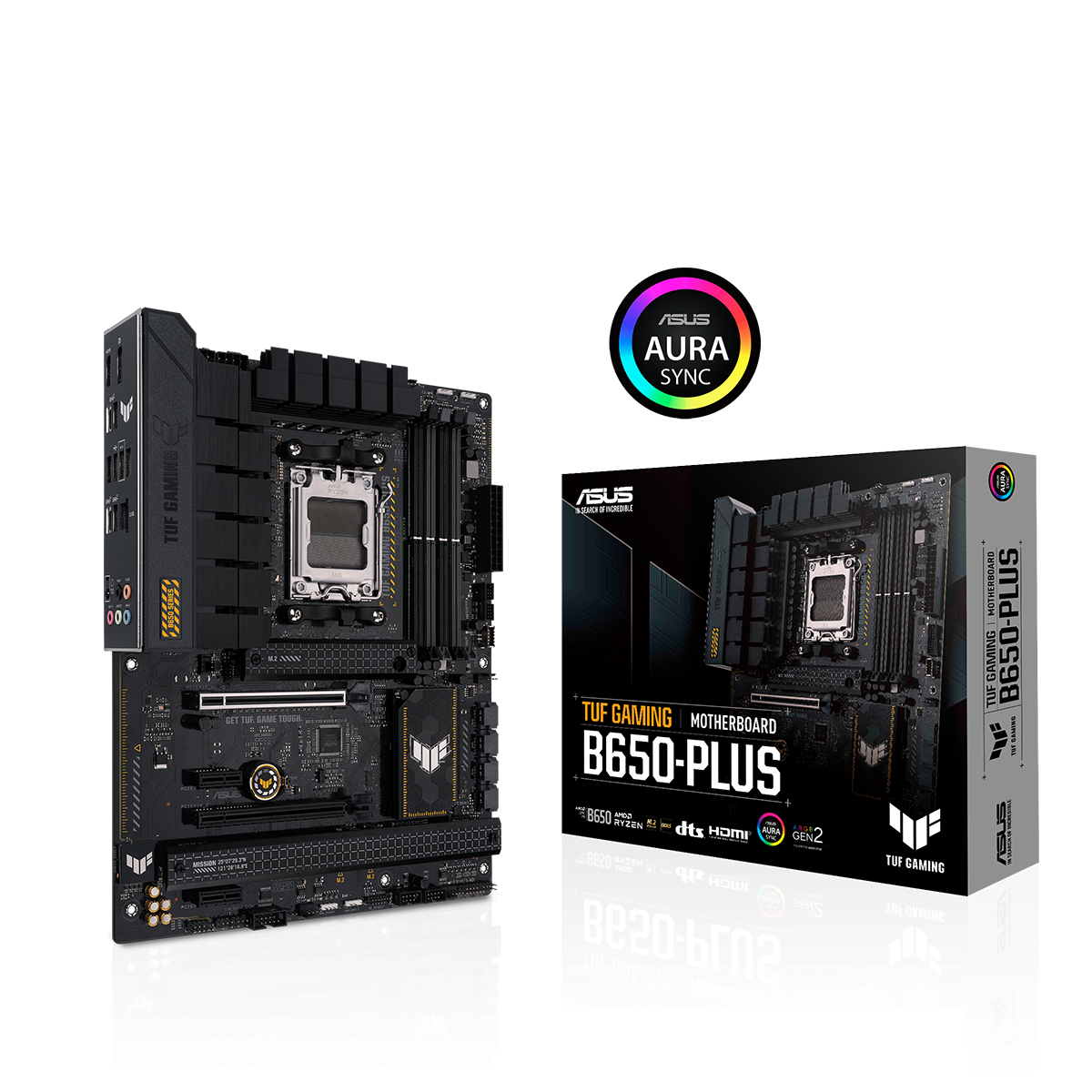 Дънна платка ASUS TUF GAMING B650-PLUS socket AM5 thumbnail 2