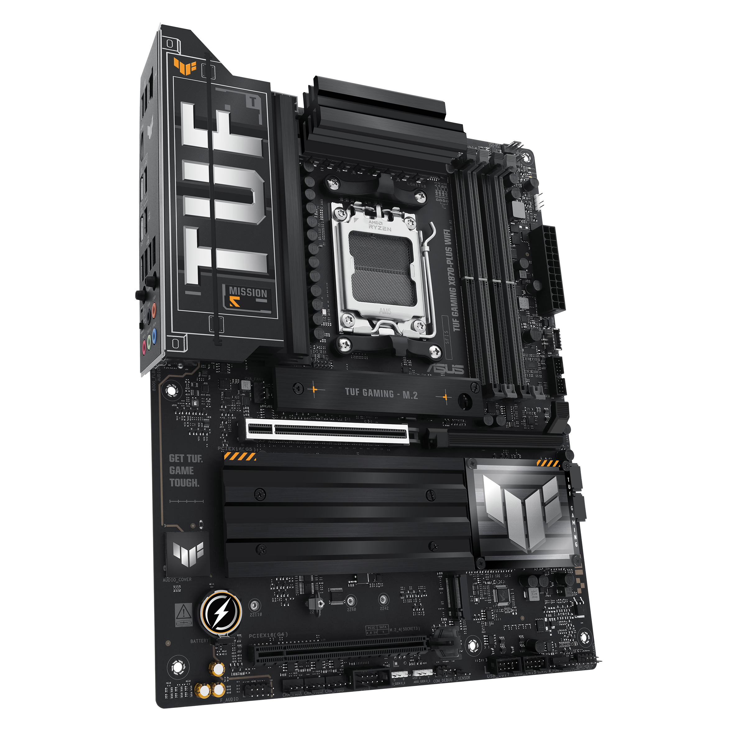Дънна платка ASUS TUF GAMING X870-PLUS WIFI AM5 DDR5 thumbnail 2