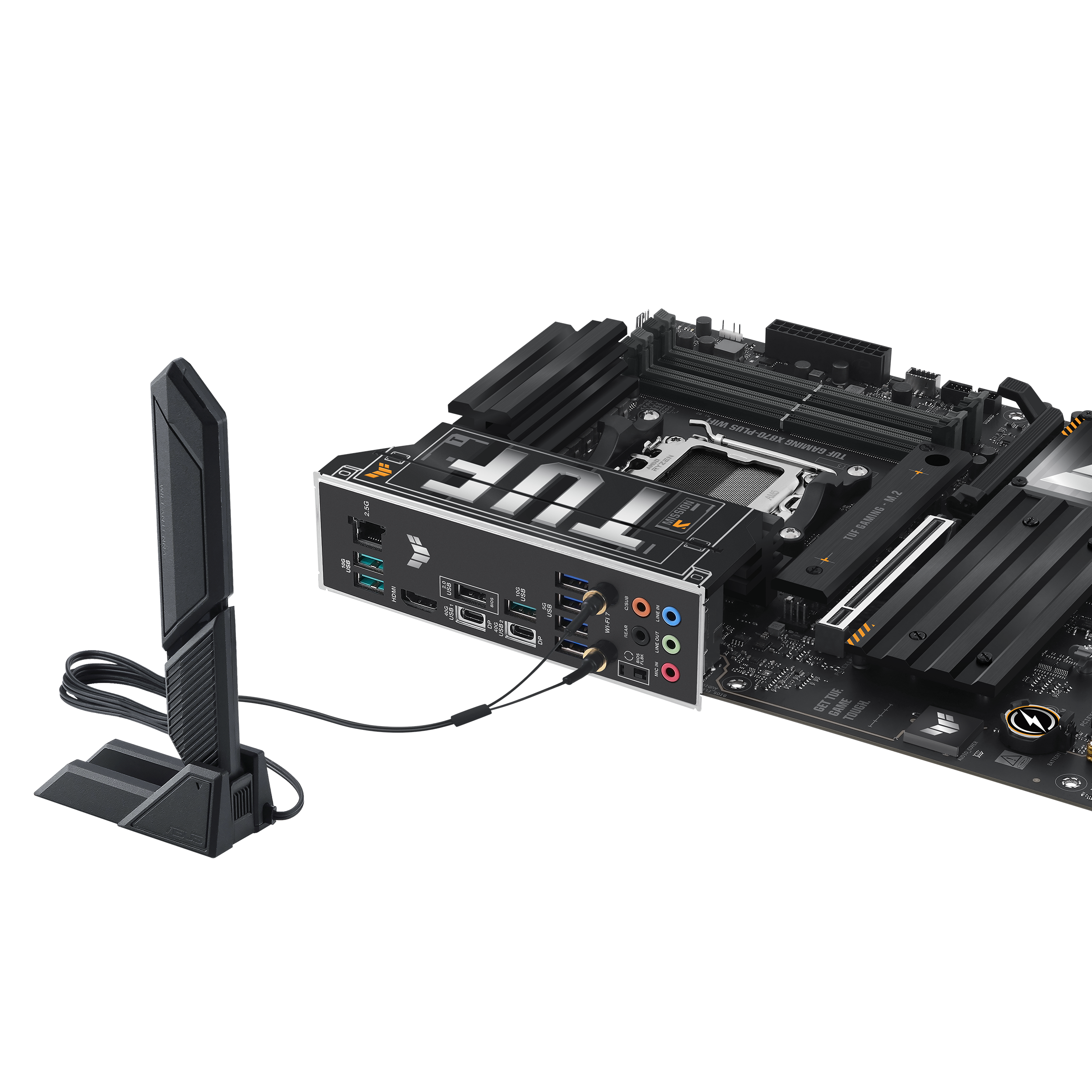 Дънна платка ASUS TUF GAMING X870-PLUS WIFI AM5 DDR5 thumbnail 4