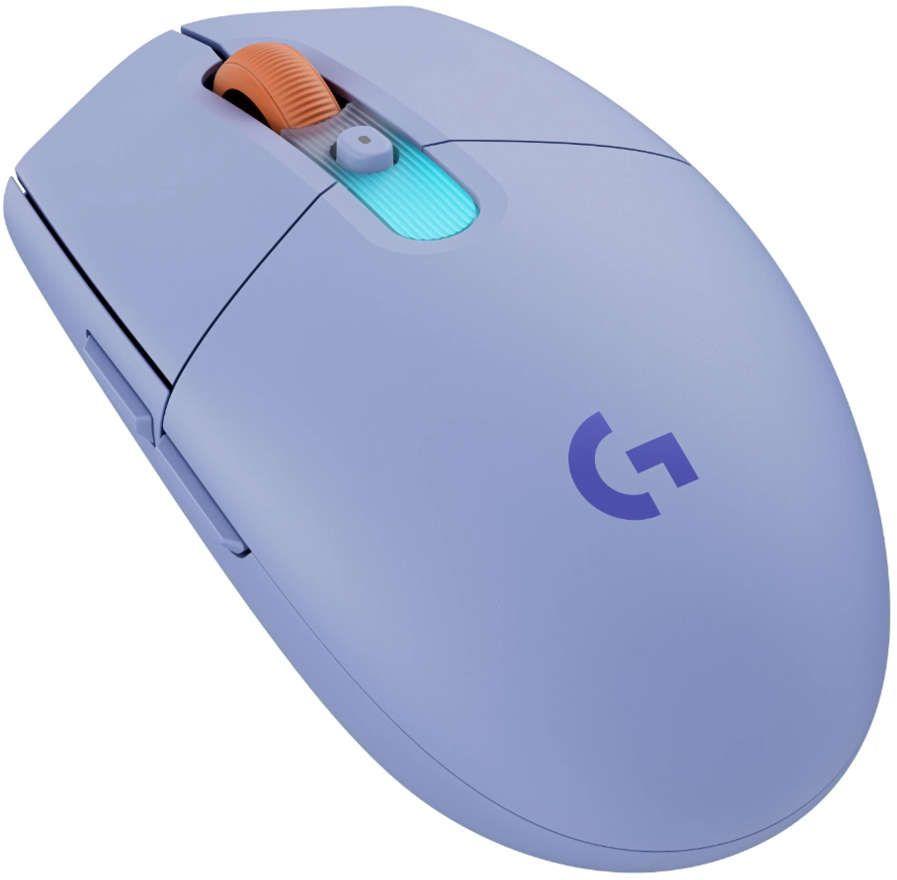 Геймърска безжична мишка Logitech G305 X Superlight - Лилав thumbnail 1