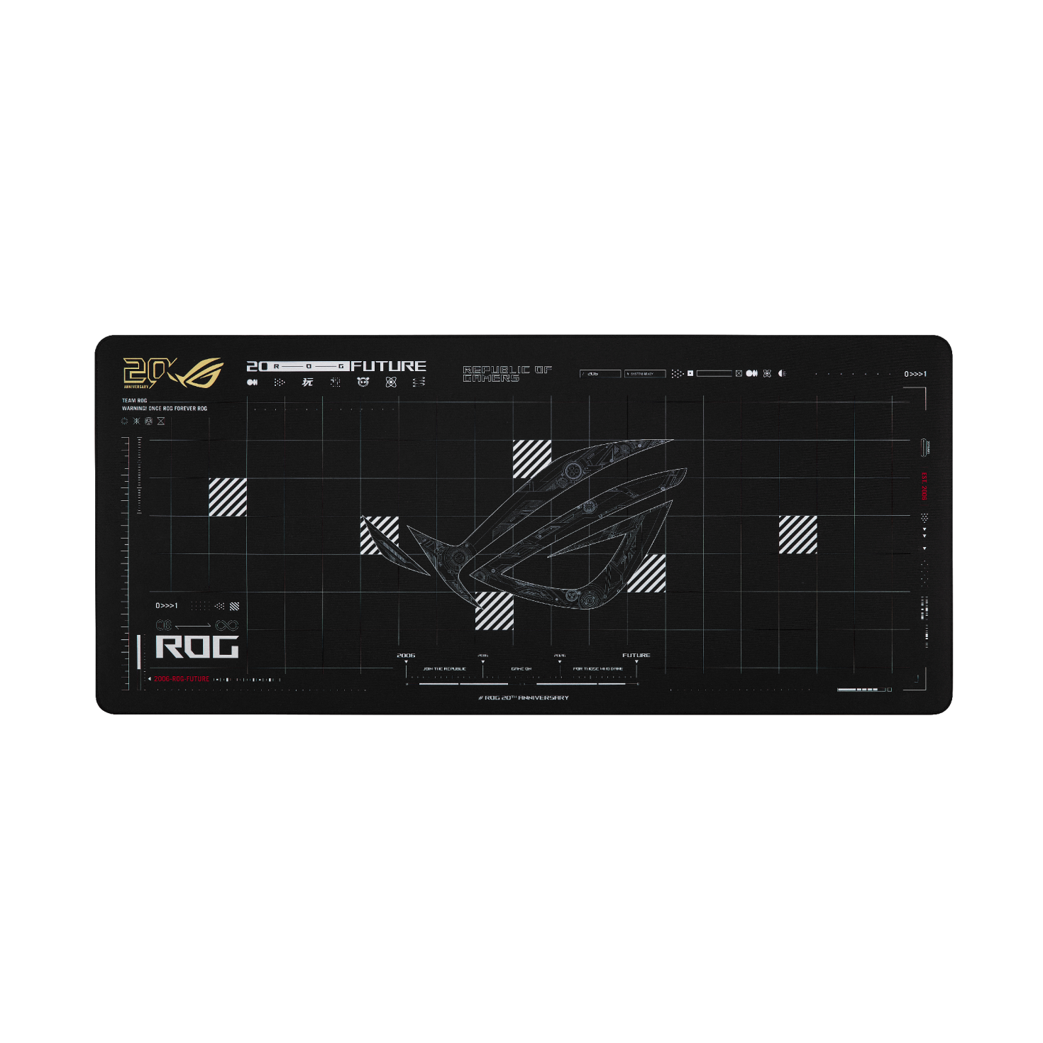 Геймърски пад ASUS ROG Scabbard II XXL Edition 20