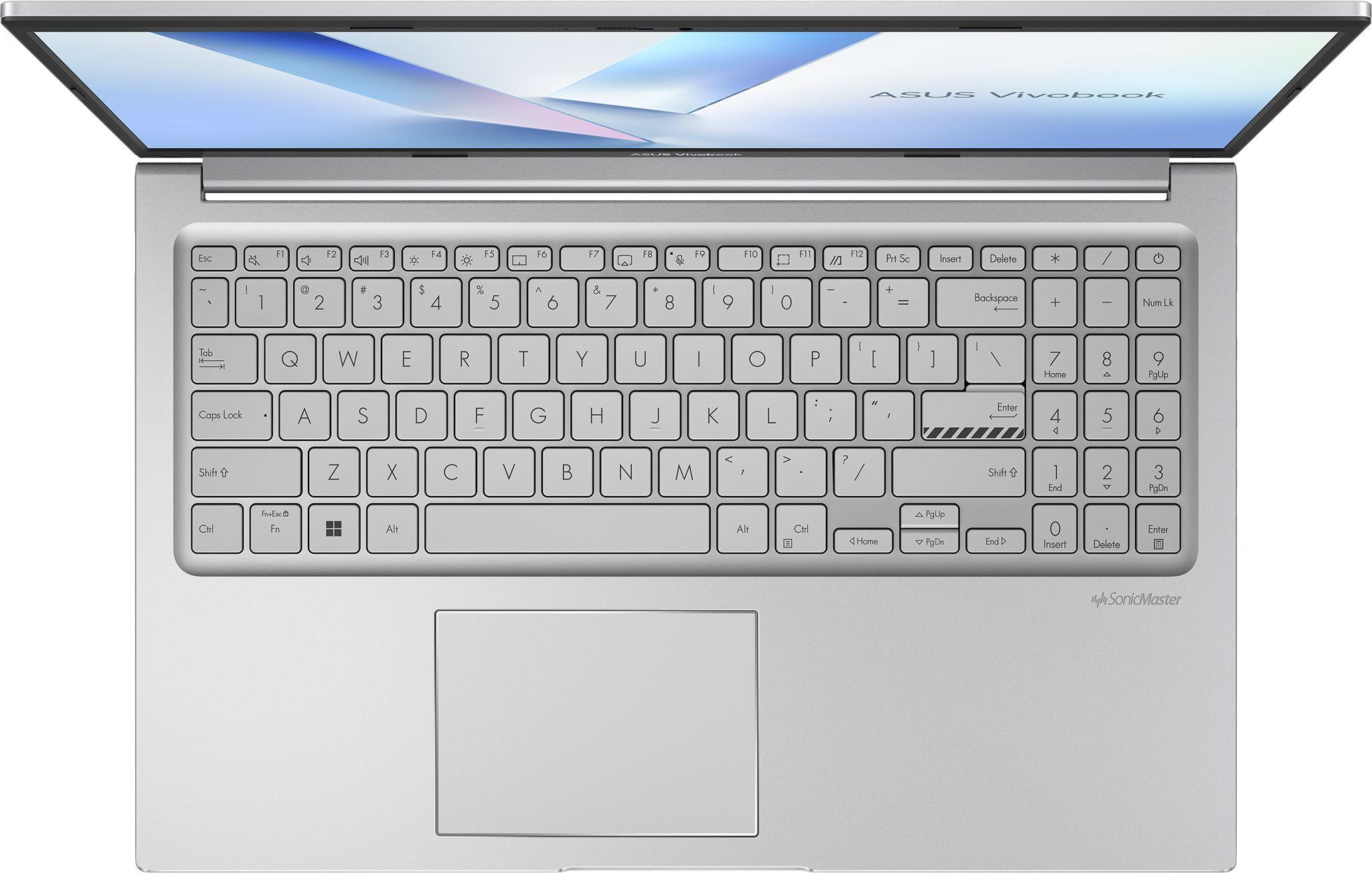 Лаптоп ASUS Vivobook 15 2026 X1504MA-BQ058 - 15.6" IPS Full HD, Intel Core 5 320, 16GB DDR5, 512GB SSD - Сребрист thumbnail 4