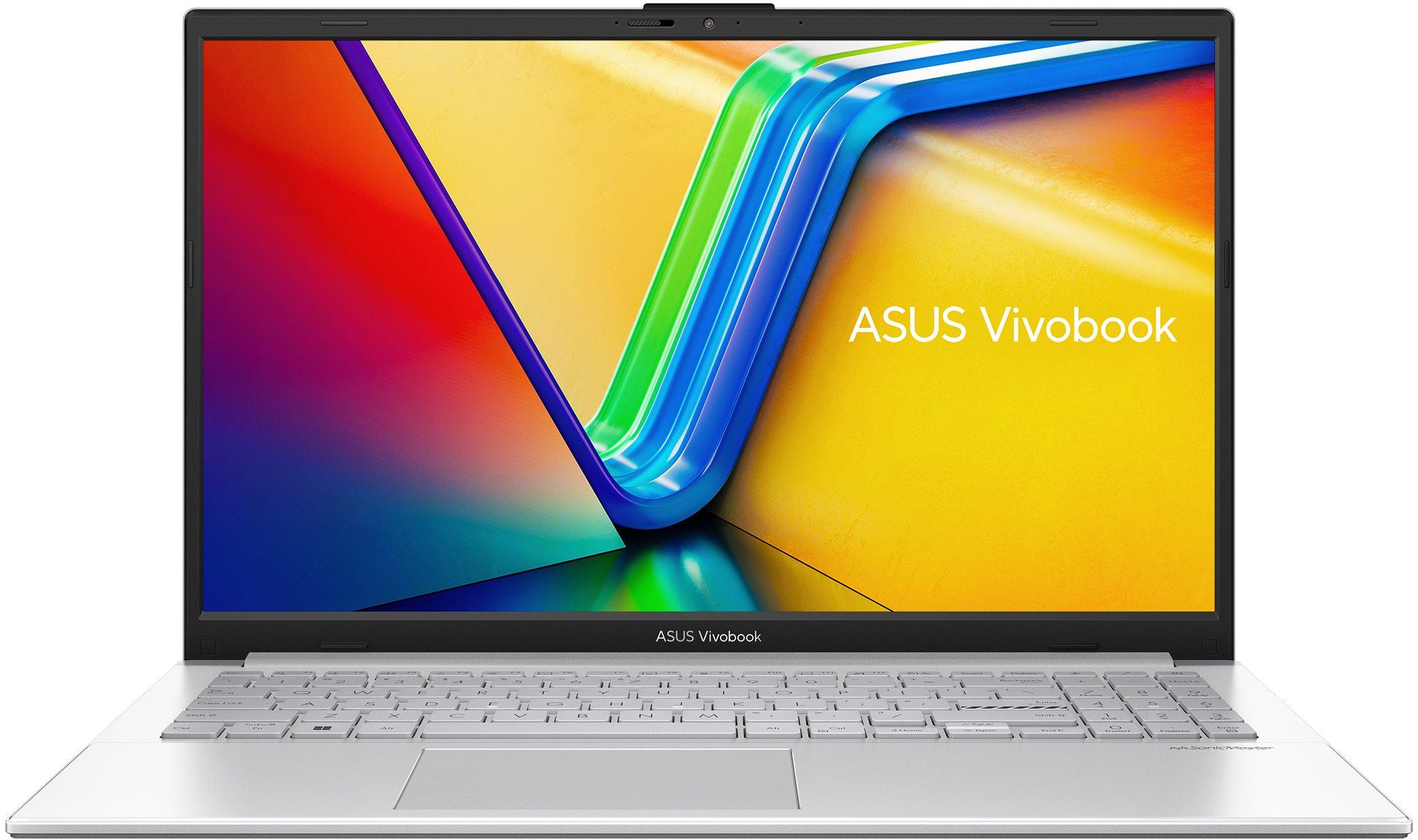 Лаптоп ASUS Vivobook Go 15 E1504FA-BQ2871NA - 15.6" IPS Full HD, AMD Ryzen 5 40, 16GB LPDDR5, 512GB SSD - Сребрист thumbnail 1