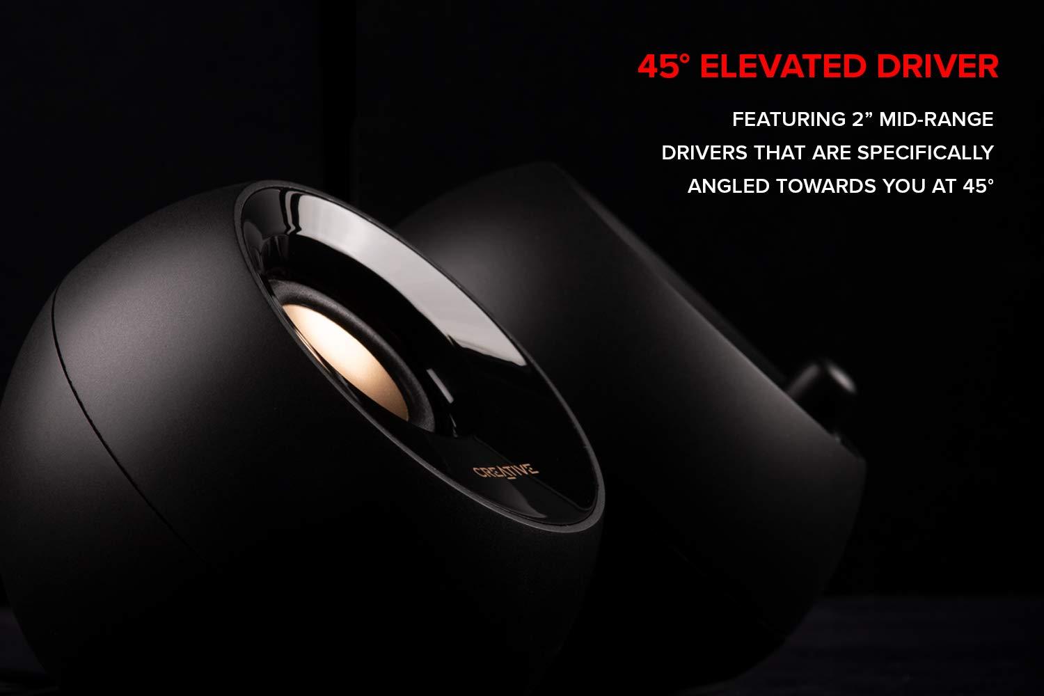 Озвучителна система Creative PEBBLE Plus 2.1, USB,8W thumbnail 2