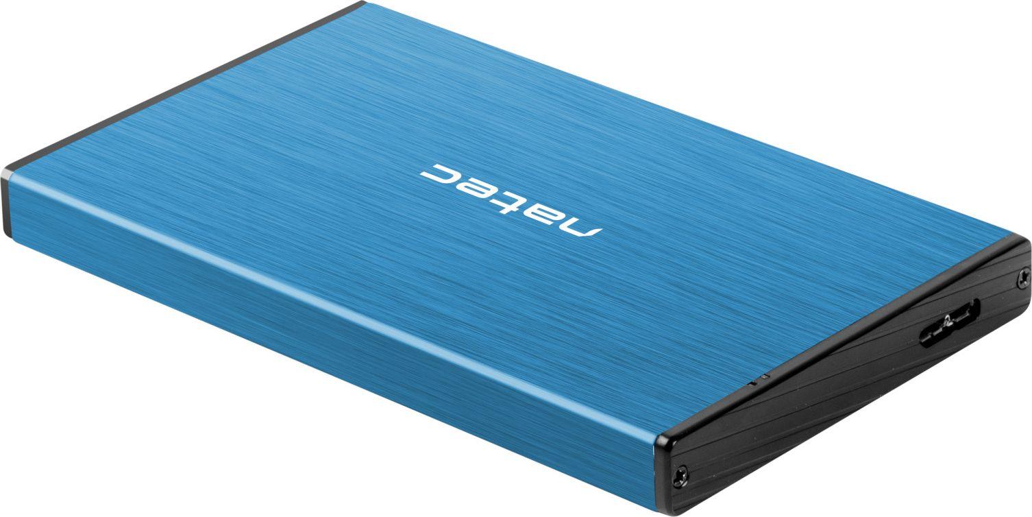 Чекмедже за SSD/HDD 2.5’’, Natec Rhino Go, USB 3.0, син thumbnail 1