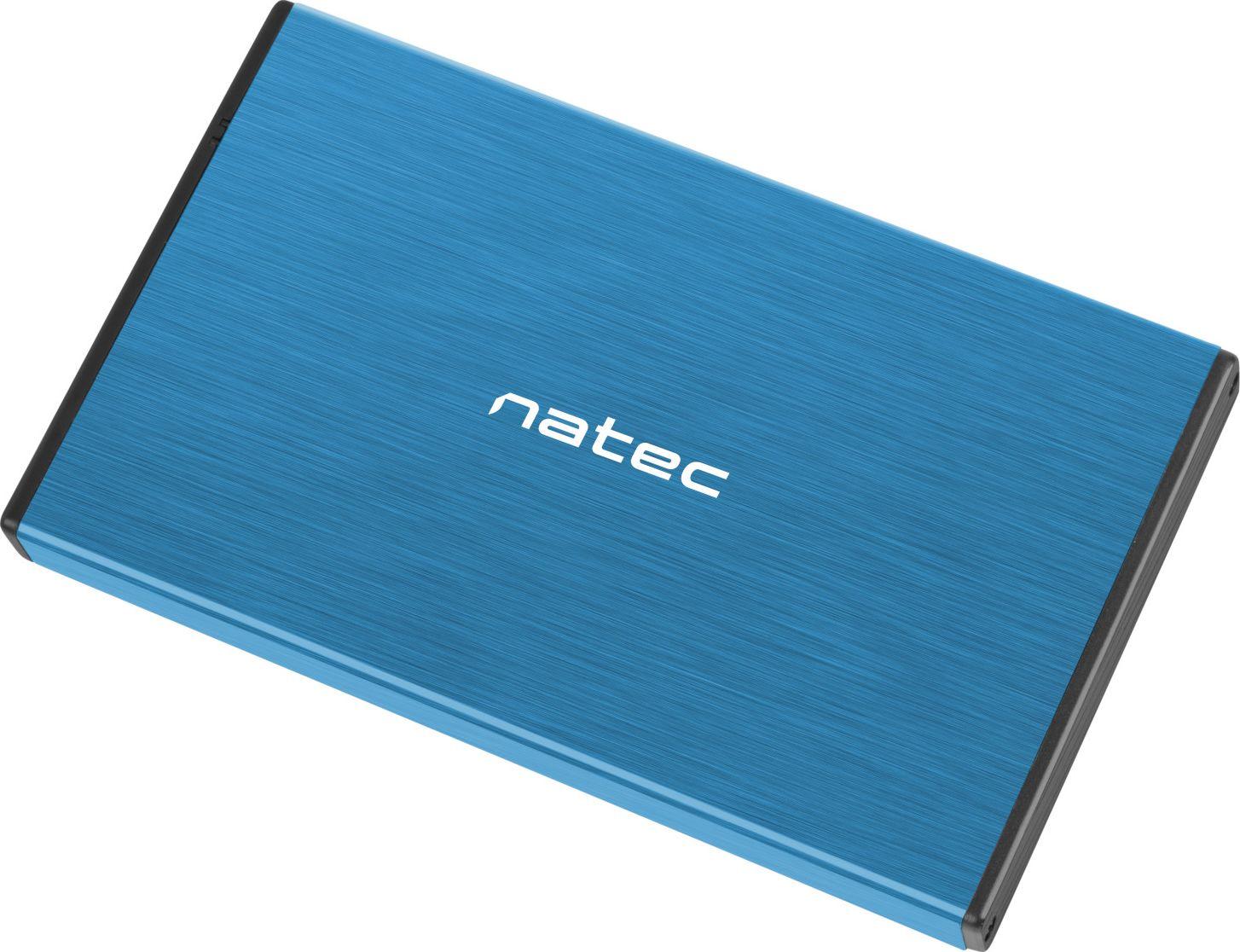 Чекмедже за SSD/HDD 2.5’’, Natec Rhino Go, USB 3.0, син thumbnail 3