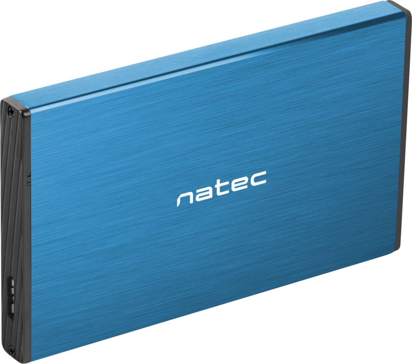Чекмедже за SSD/HDD 2.5’’, Natec Rhino Go, USB 3.0, син thumbnail 4