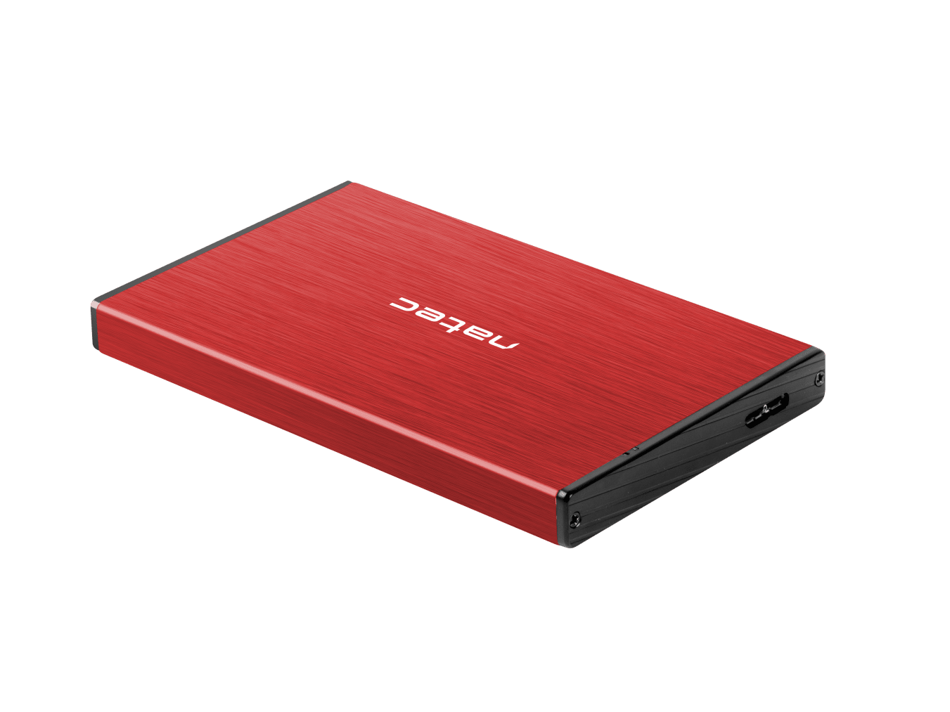 Чекмедже за SSD/HDD 2.5’’, Natec Rhino Go, USB 3.0, червен thumbnail 2