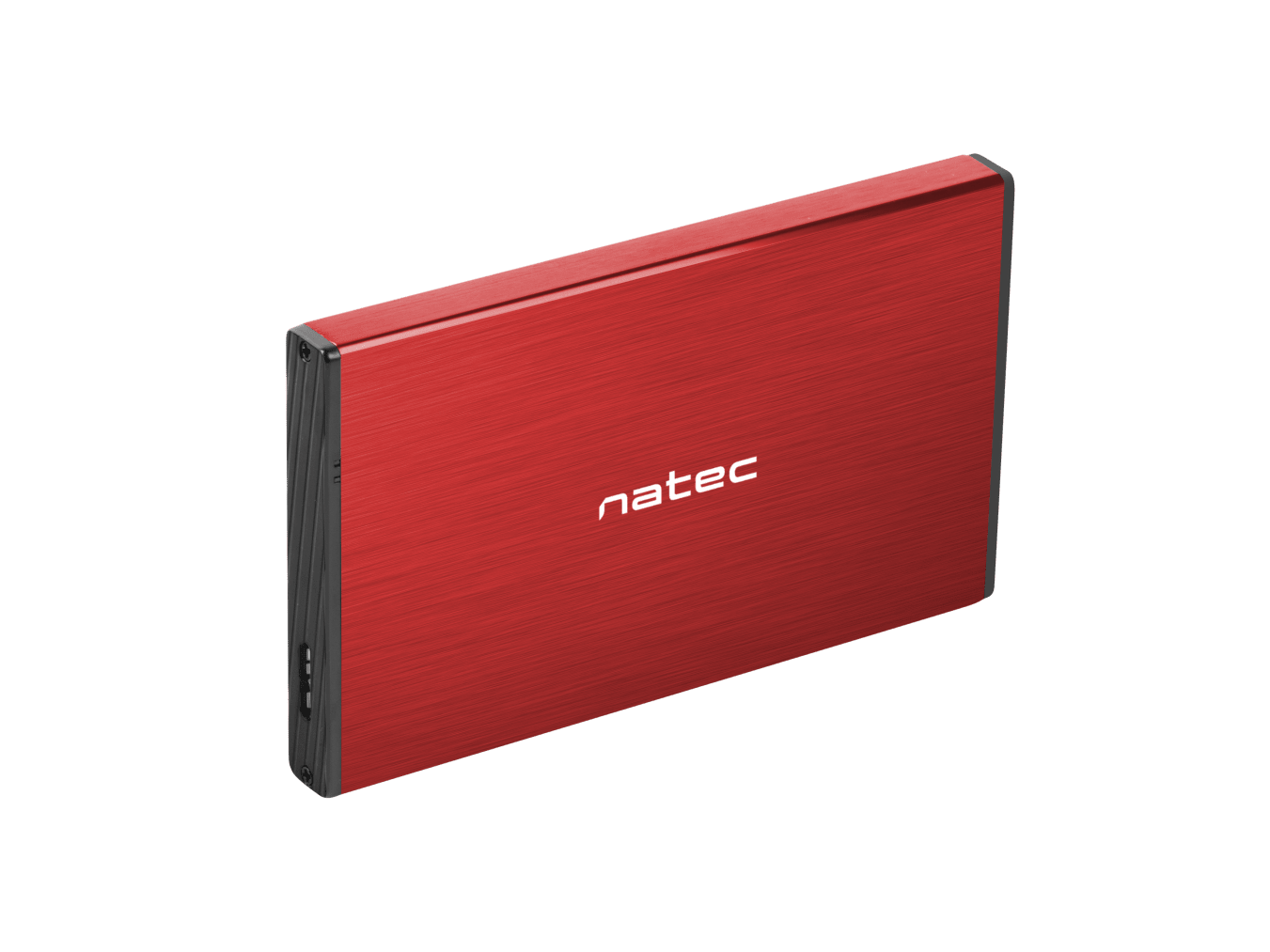 Чекмедже за SSD/HDD 2.5’’, Natec Rhino Go, USB 3.0, червен thumbnail 3