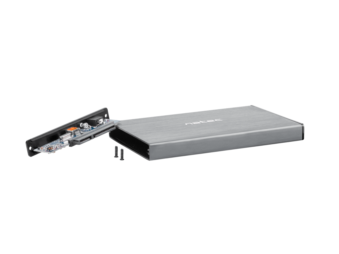 Чекмедже за SSD/HDD 2.5’’, Natec Rhino Go, USB 3.0, Сив thumbnail 3