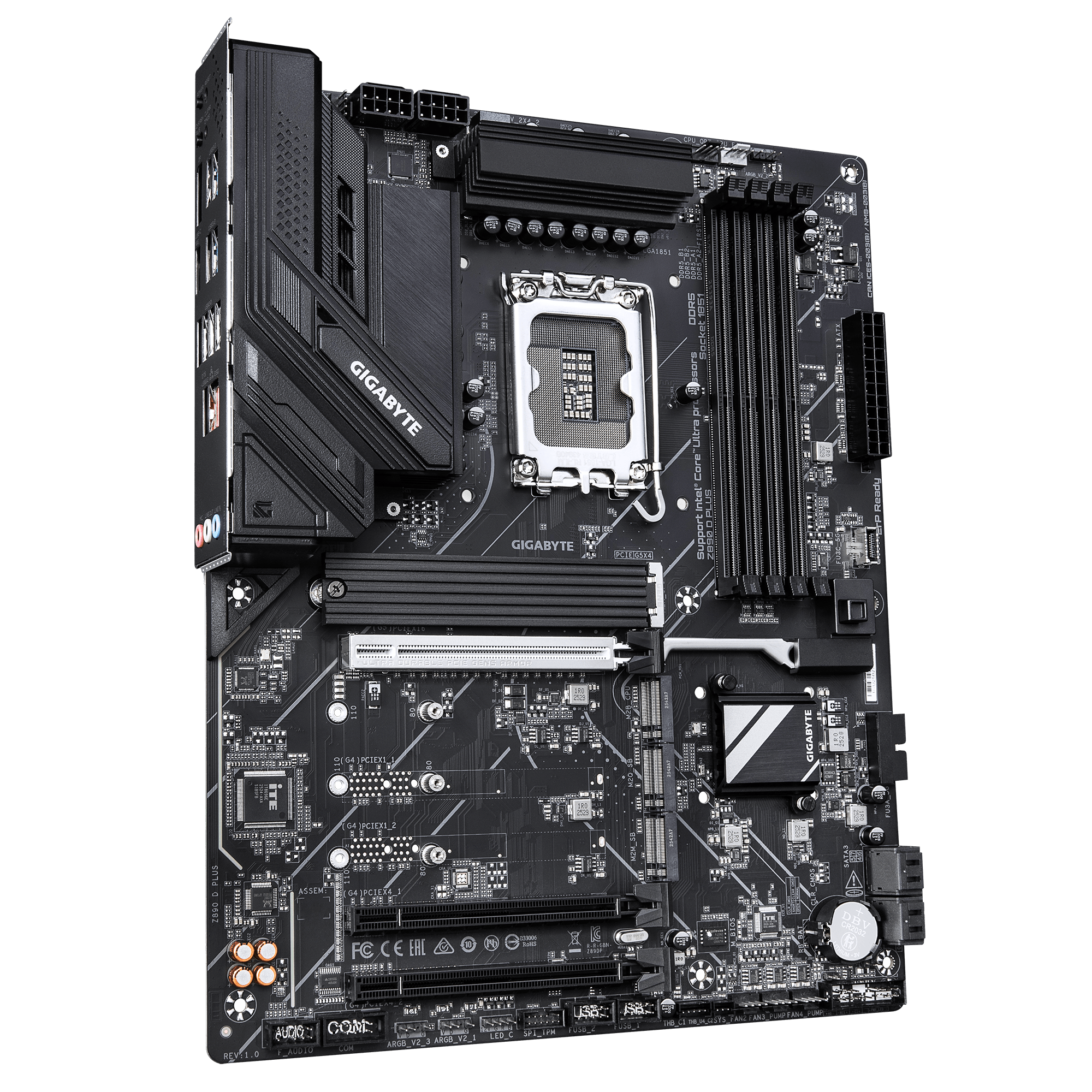 Дънна платка GIGABYTE Z890 D PLUS, LGA 1851 thumbnail 1