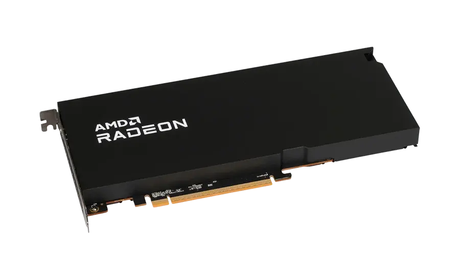 Видео карта PowerColor Radeon AI PRO R9600D 32GB GDDR6 thumbnail 2