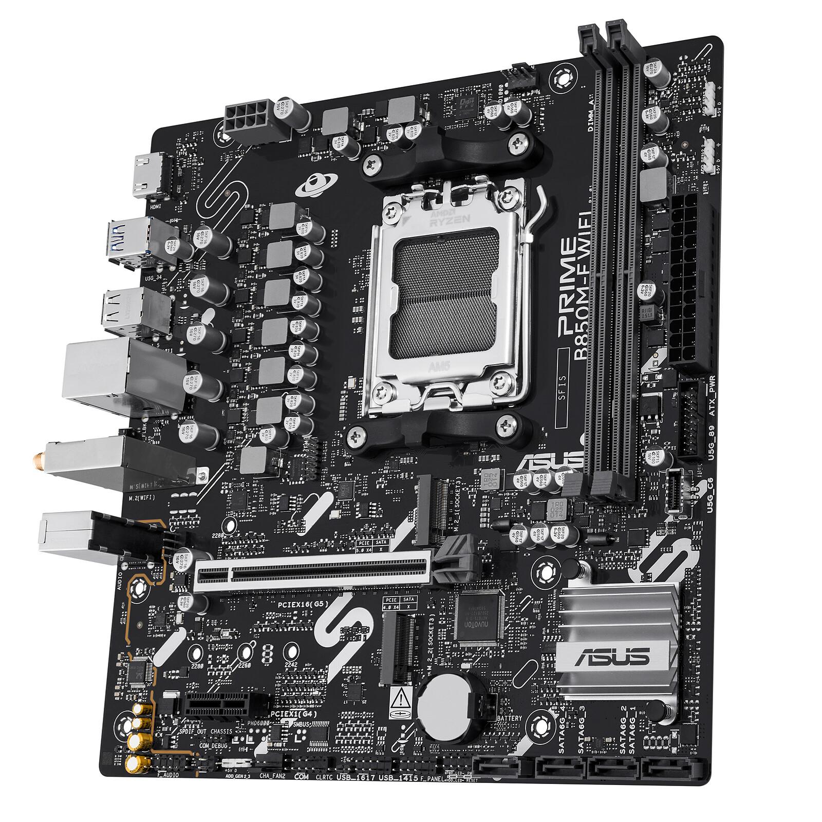 Дънна платка ASUS PRIME B850M-F WIFI socket AM5 thumbnail 1