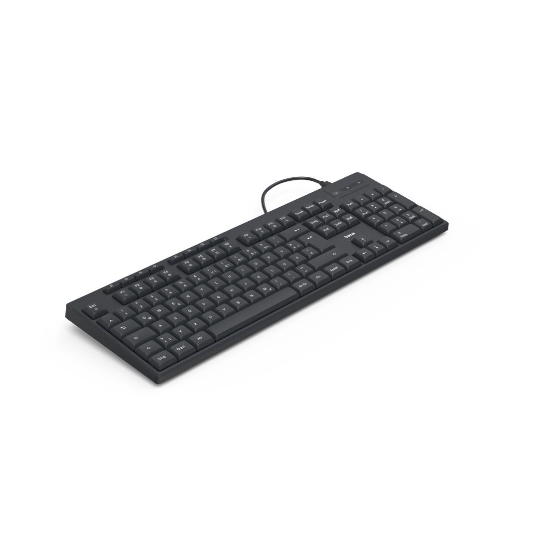 HAMA Жична клавиатура CK-200, кирилизирана, USB-A, USB-C, мулт.бутони thumbnail 3