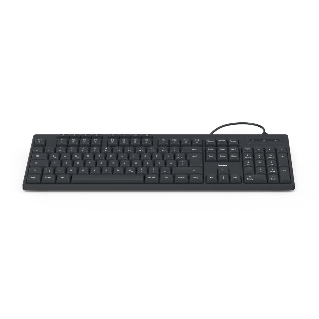 HAMA Жична клавиатура CK-200, кирилизирана, USB-A, USB-C, мулт.бутони thumbnail 5