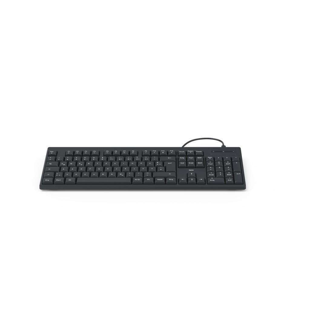 HAMA Жична клавиатура CK-100, кирилизирана, USB-C, USB-A thumbnail 1