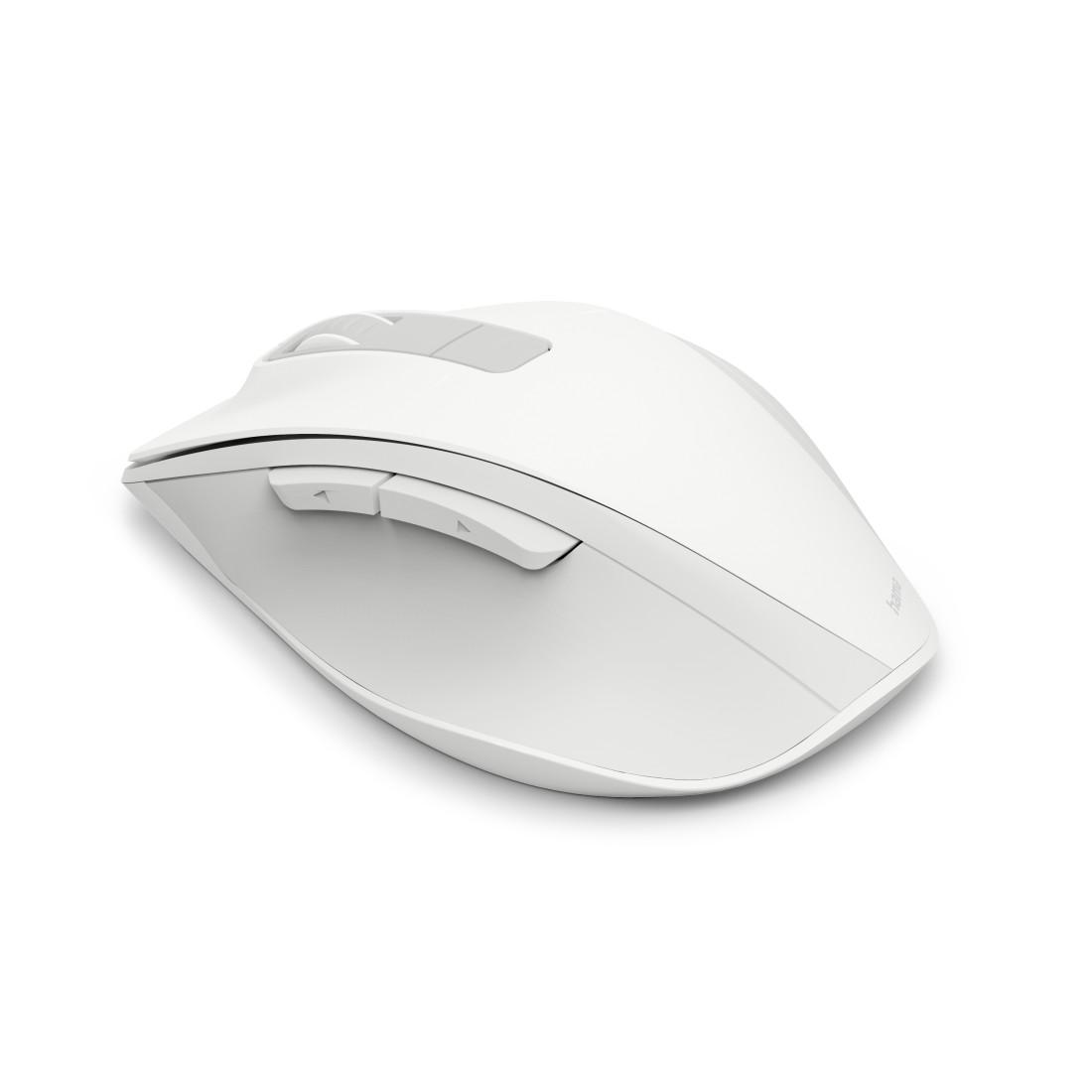 HAMA Безжична оптична мишка WM-500 Recharge, бяла, 6 бут.,800/1200/1600 dpi, безшумна thumbnail 2