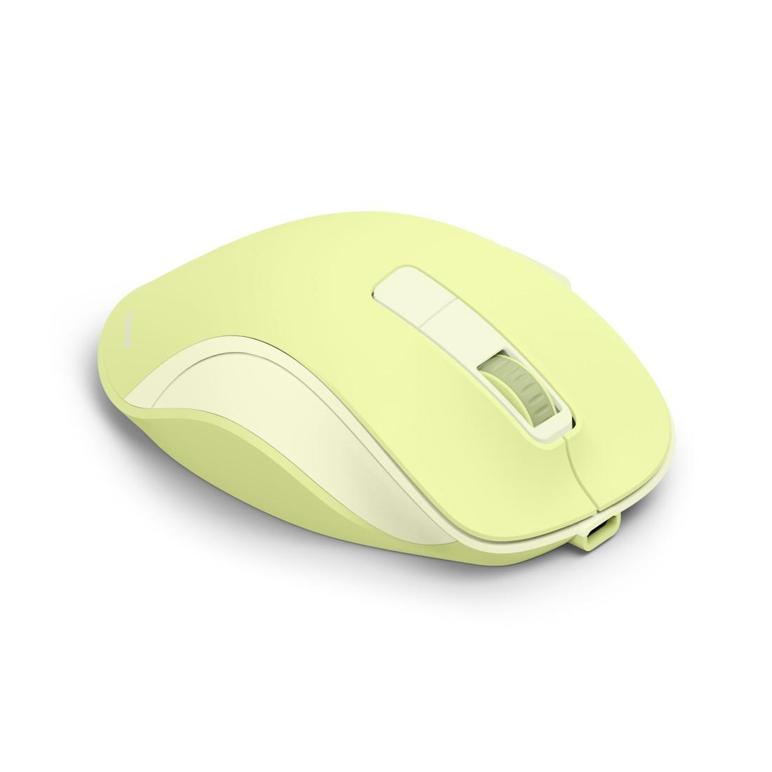 HAMA Безжична оптична мишка WM-500 Recharge, зелена, 6 бут.,800/1200/1600 dpi, безшумна thumbnail 4