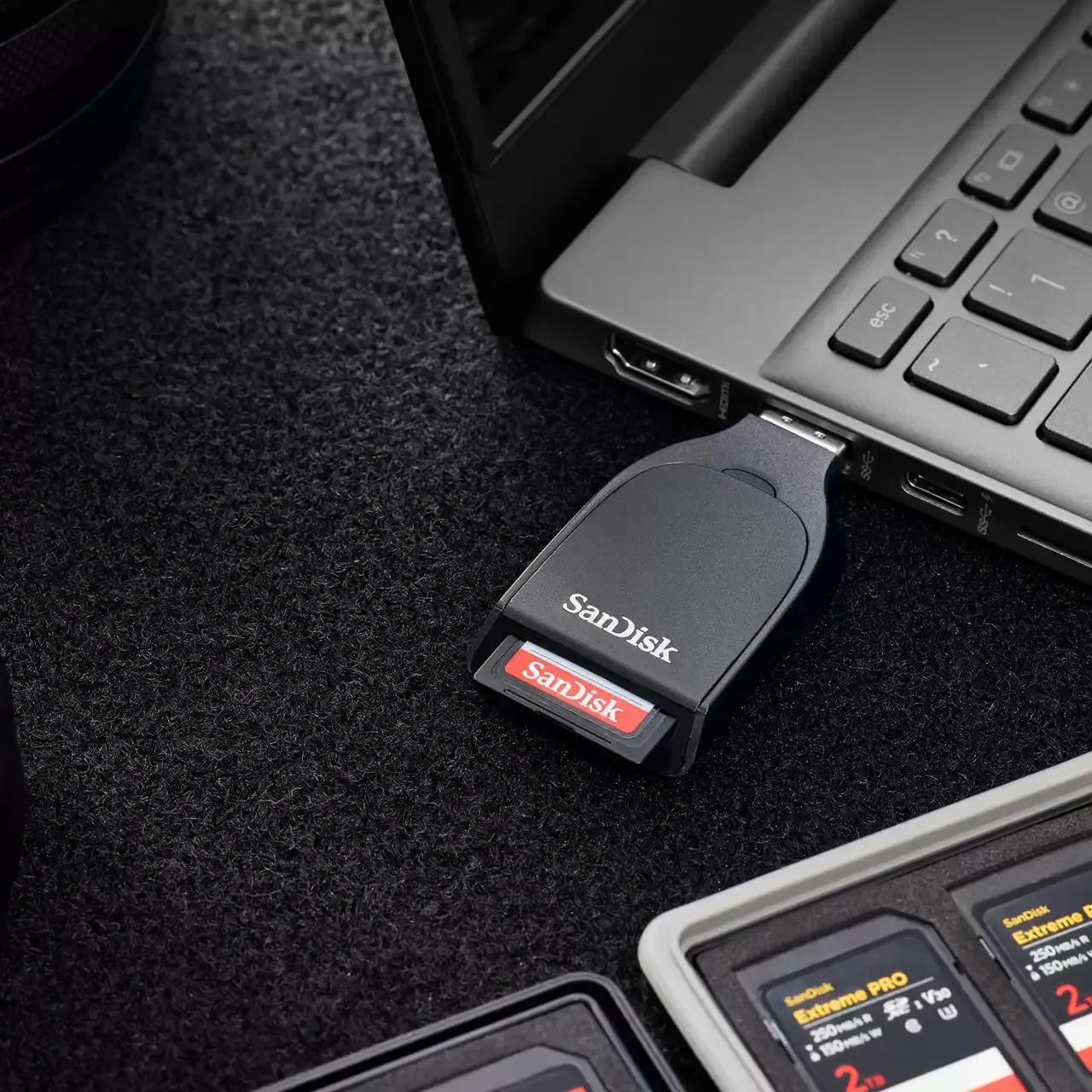 Четец за карти SanDisk Extreme PRO, USB-A, QuickFlow™ SD UHS-I Card USB-A Reader thumbnail 3