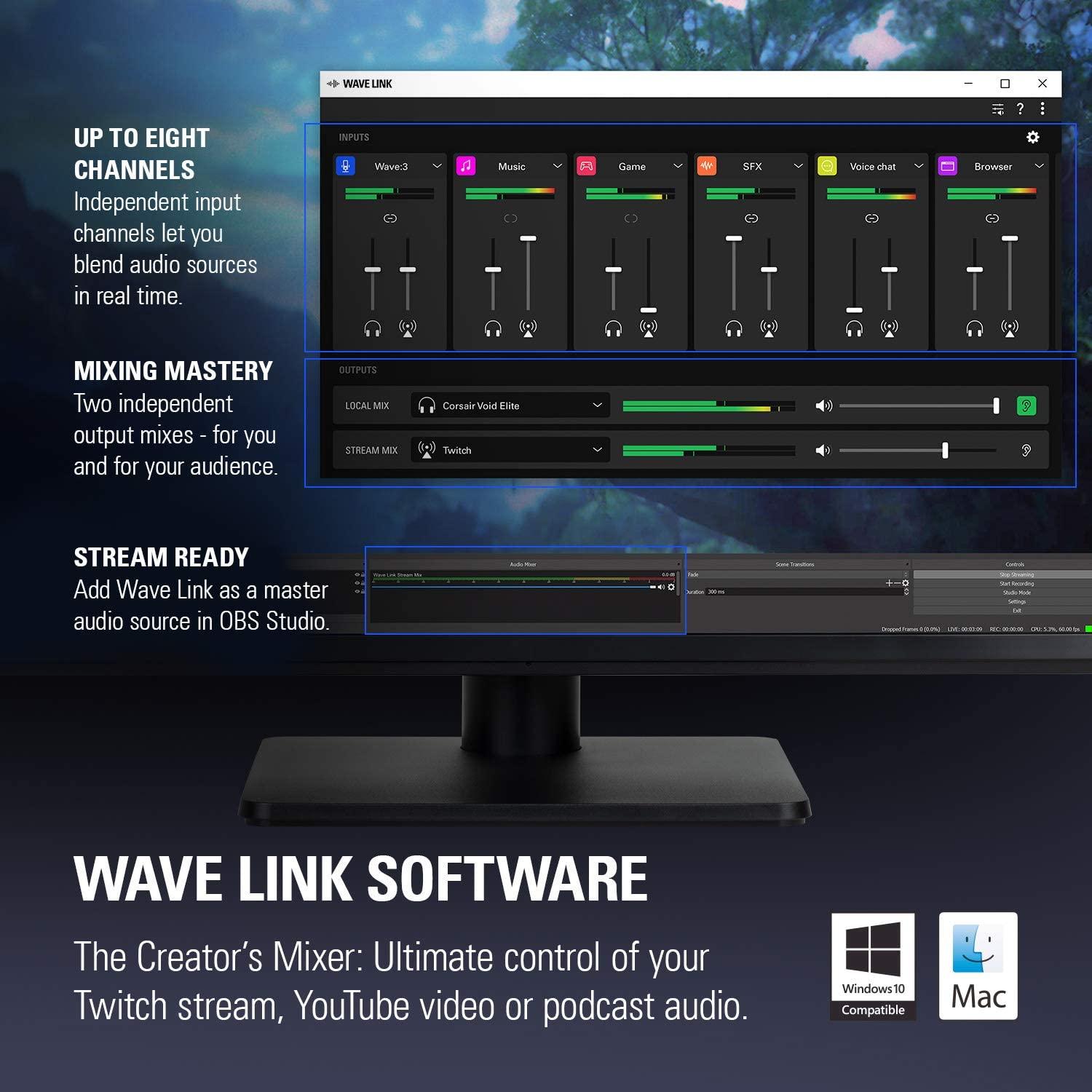 Настолен микрофон Elgato Wave 3 thumbnail 4
