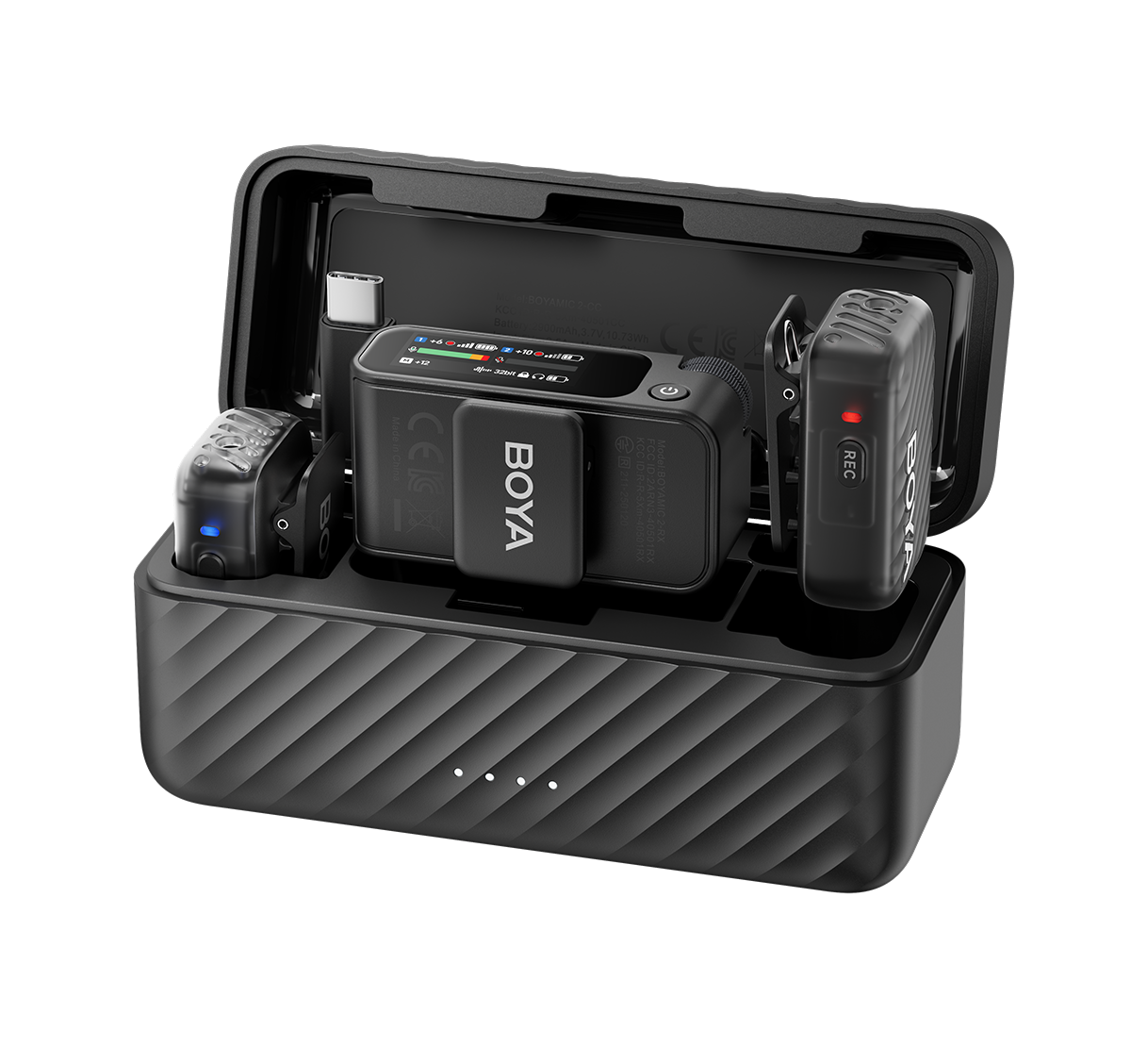 Безжична система микрофони All-in-One BOYA BOYAMIC 2