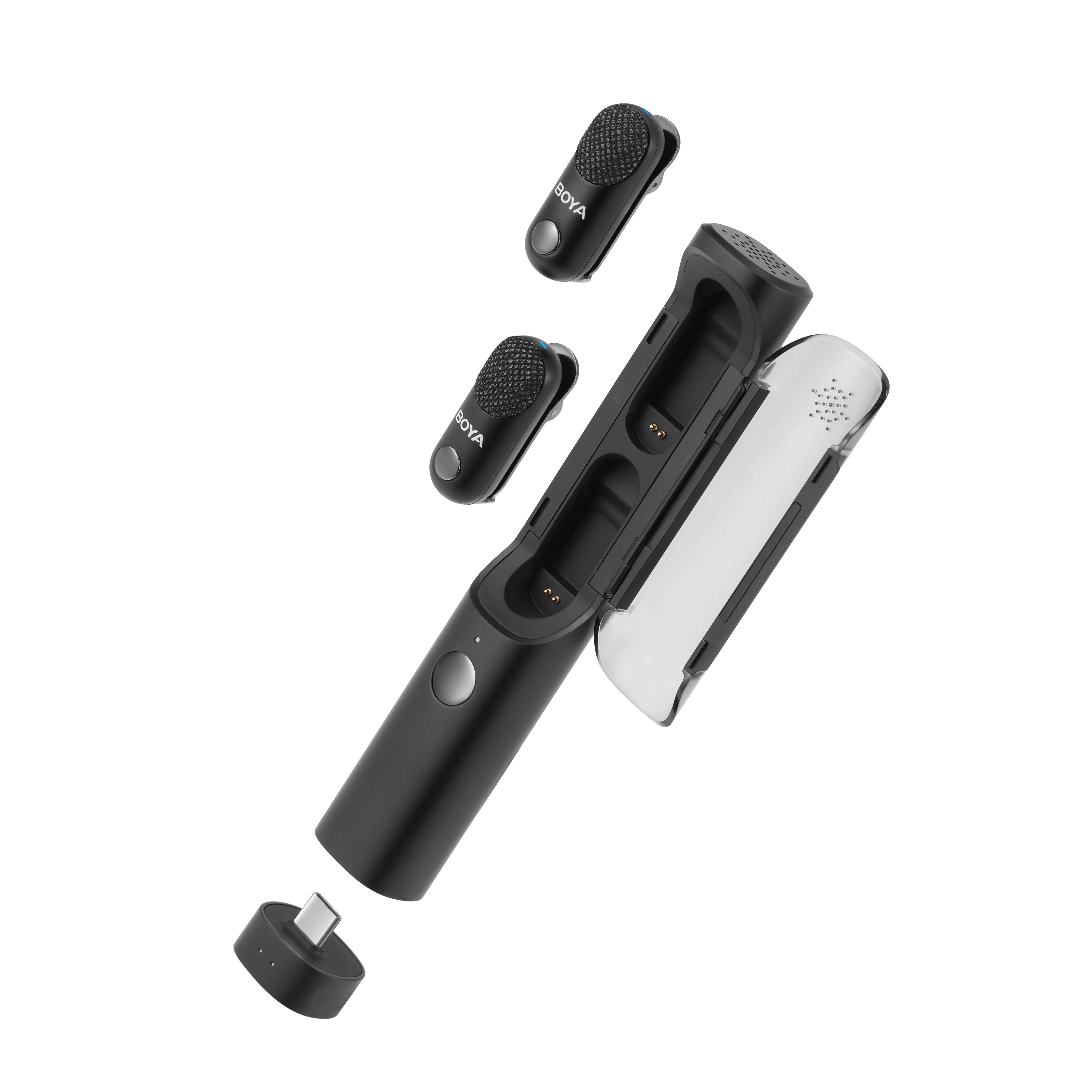 Безжична система микрофони All-in-One BOYA MAGIC 02 - Lightning + USB-C thumbnail 1