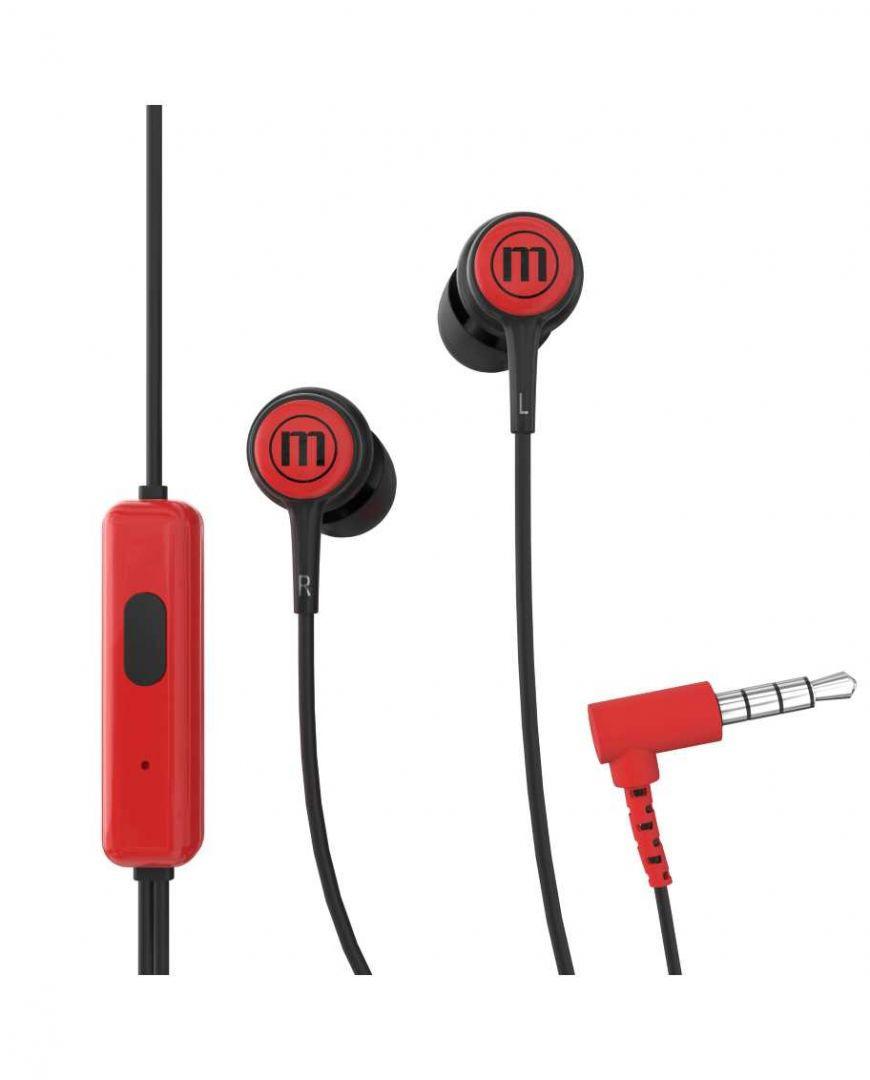 Слушалки тапи с микрофон MAXELL IN-TIPS RED thumbnail 1