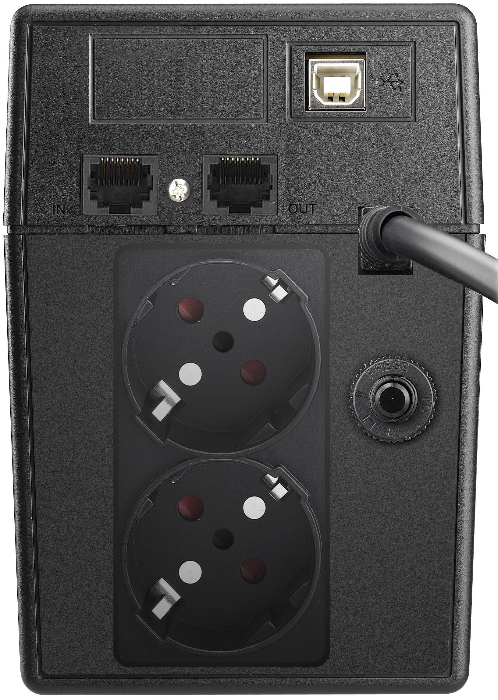 UPS POWERWALKER VI 600 SW, 600VA, Line Interactive thumbnail 2