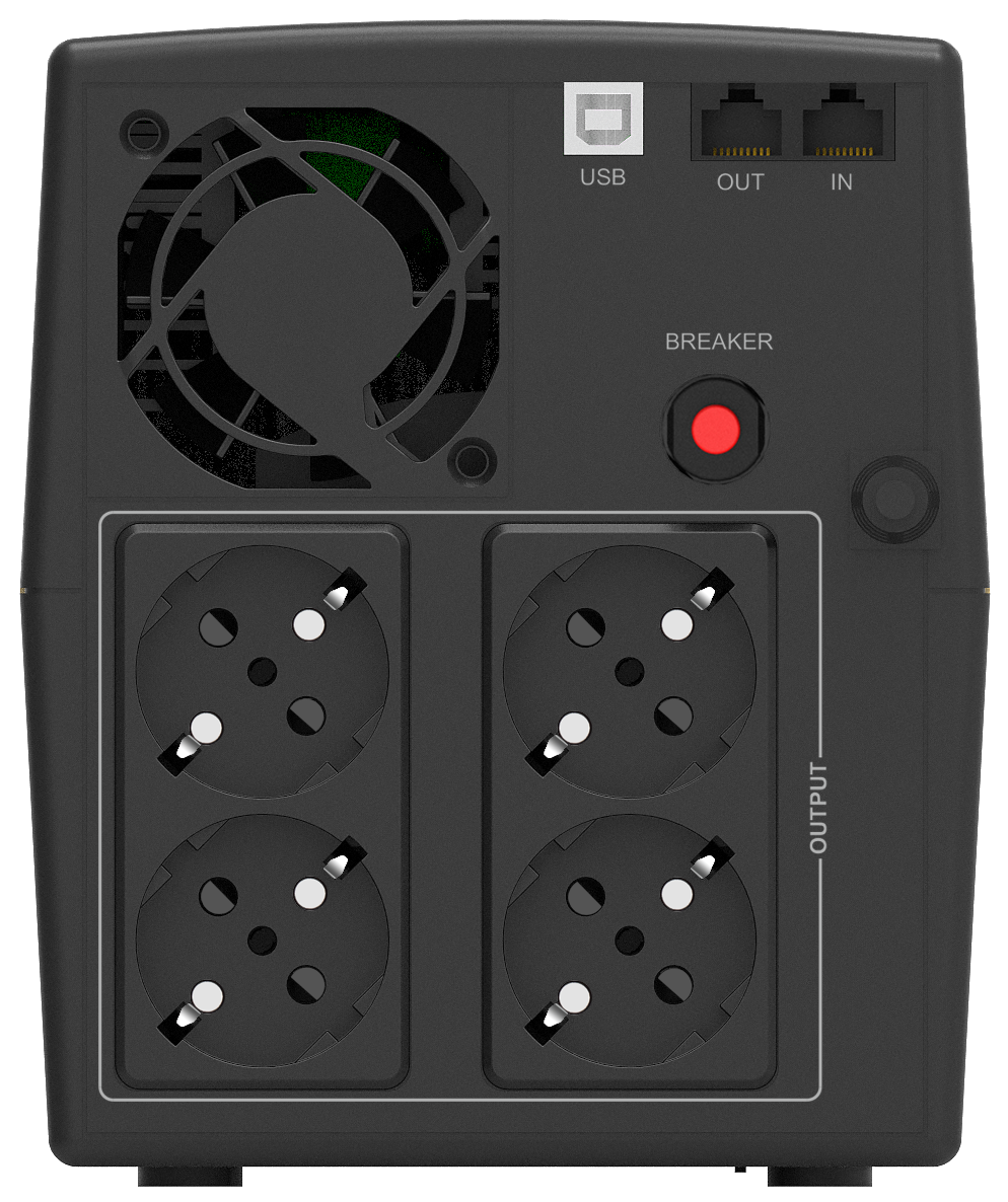 UPS POWERWALKER VI 1500 STL, 1500VA Line Interactive thumbnail 2