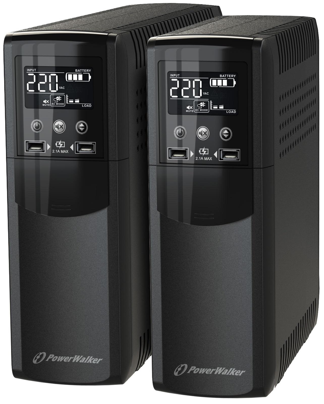 UPS POWERWALKER VI 1200 CSW, 1200 VA, Line Interactive thumbnail 3