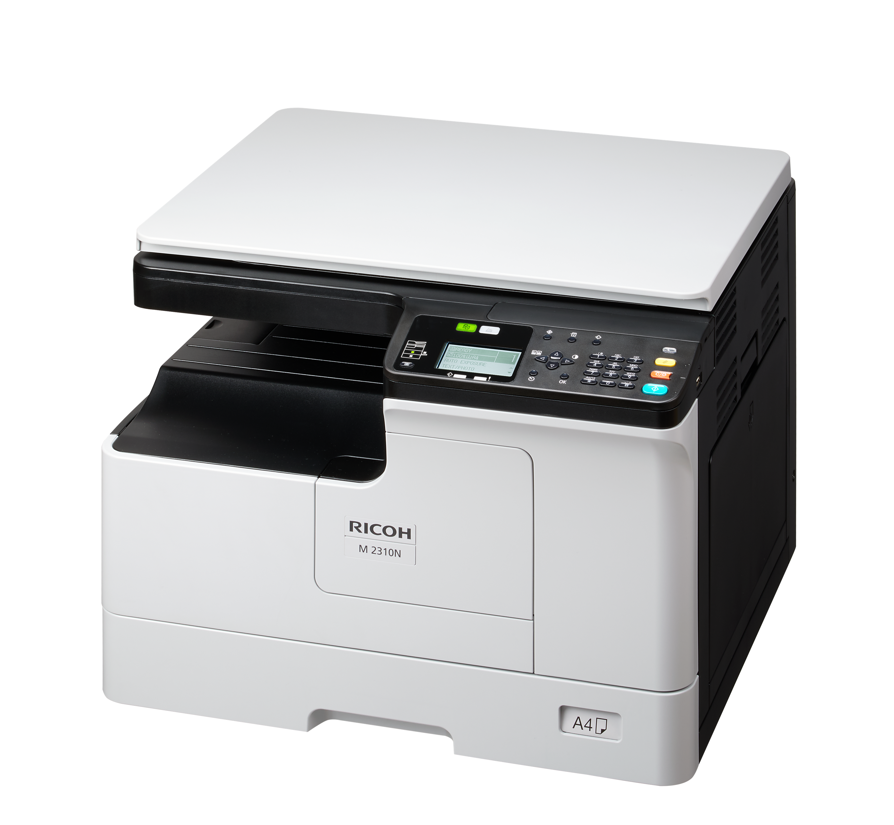 Мултиф.у-во-копир,скенер, принтер RICOH M2810N B/W, A3,28ppm, 6000 стр,стартов тонер